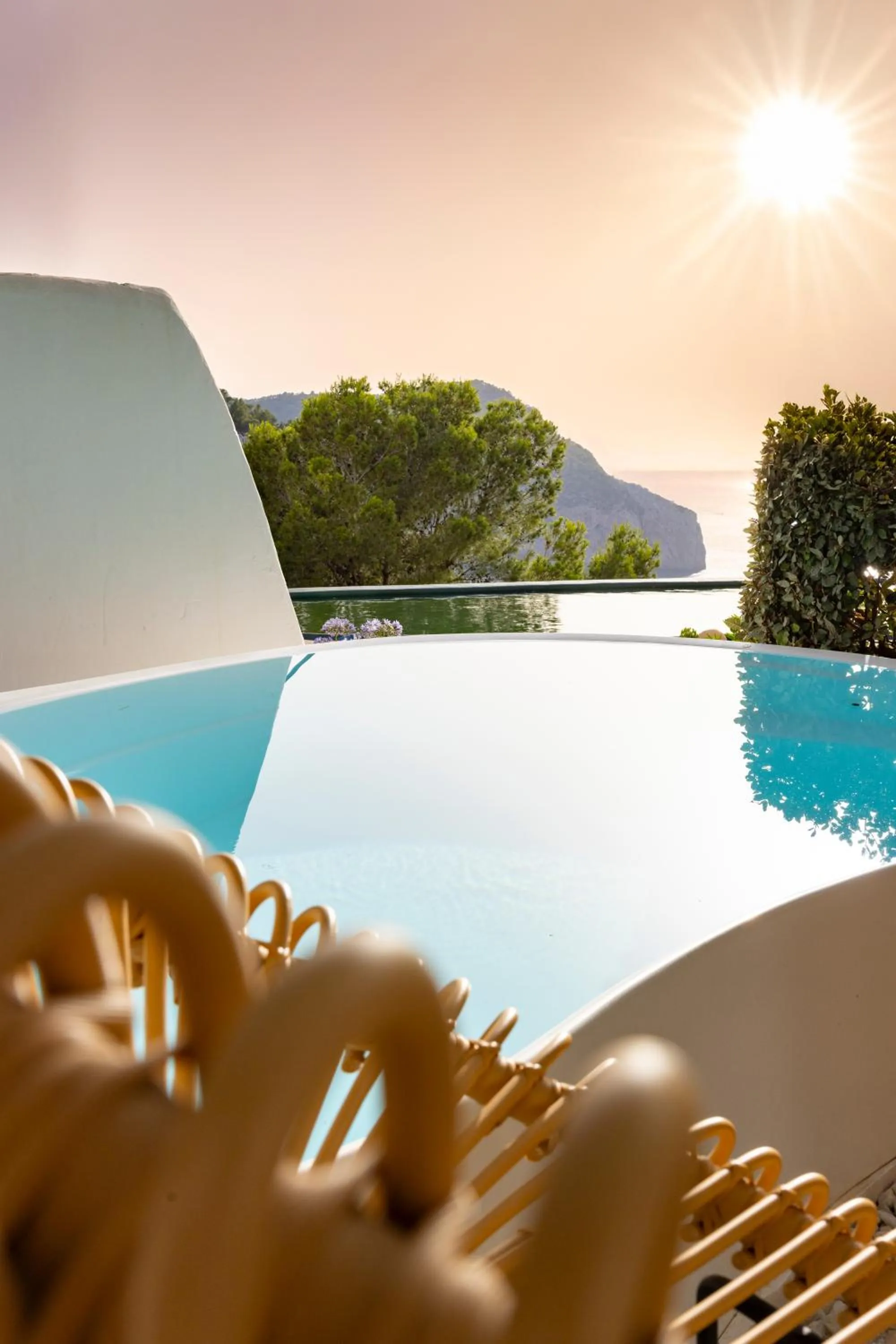 Natural landscape in Hacienda Na Xamena, Ibiza