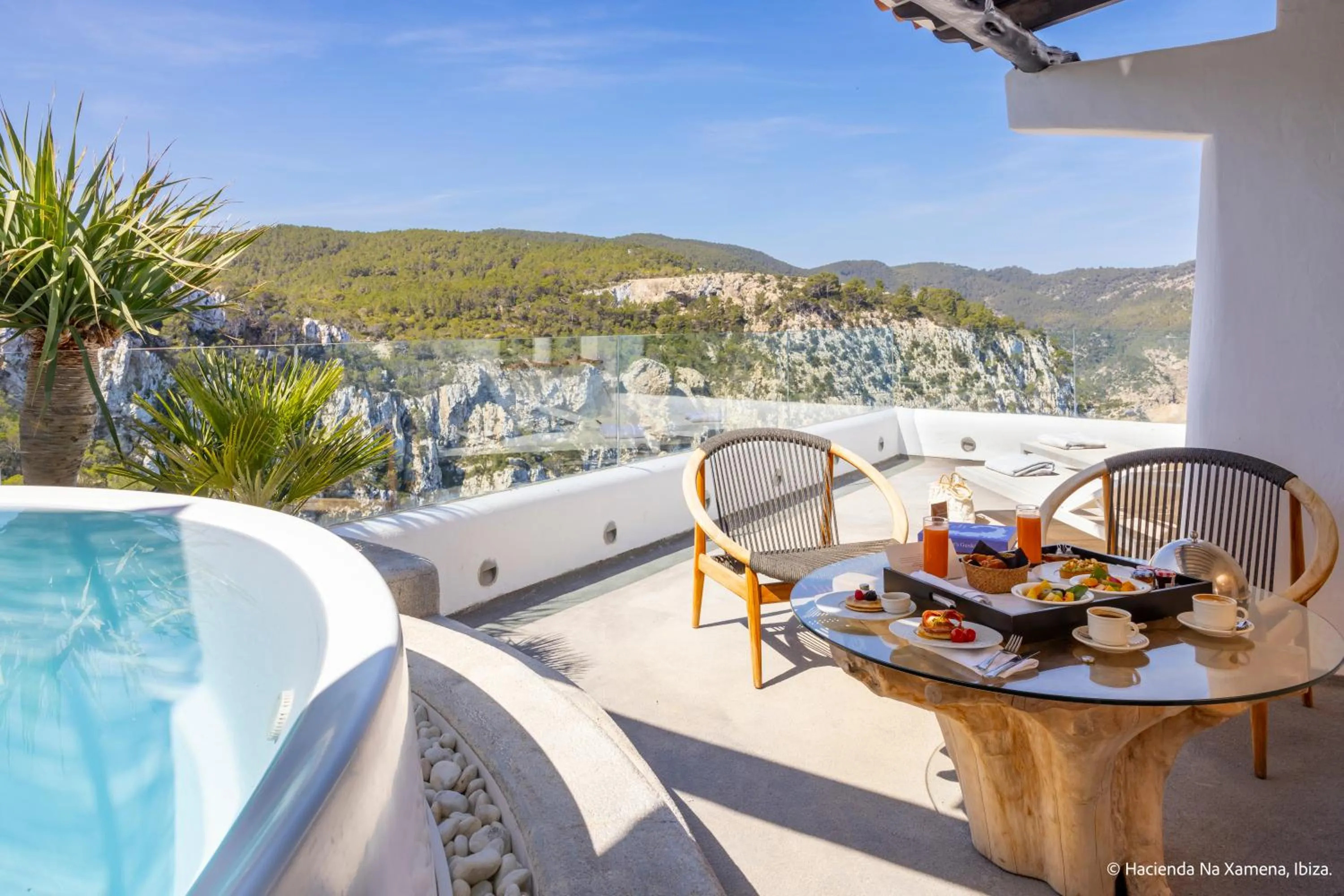 Balcony/Terrace in Hacienda Na Xamena, Ibiza