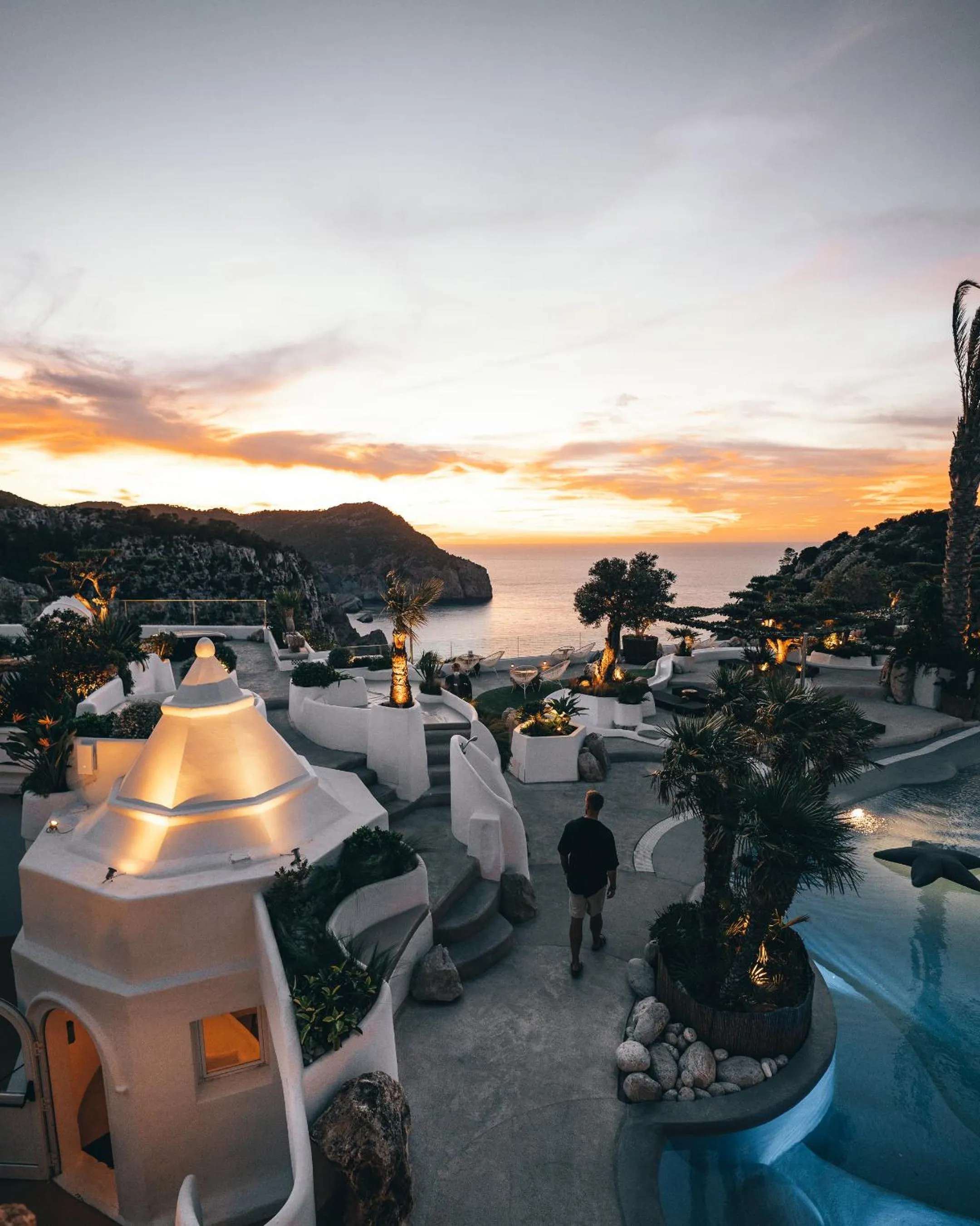 Natural landscape in Hacienda Na Xamena, Ibiza
