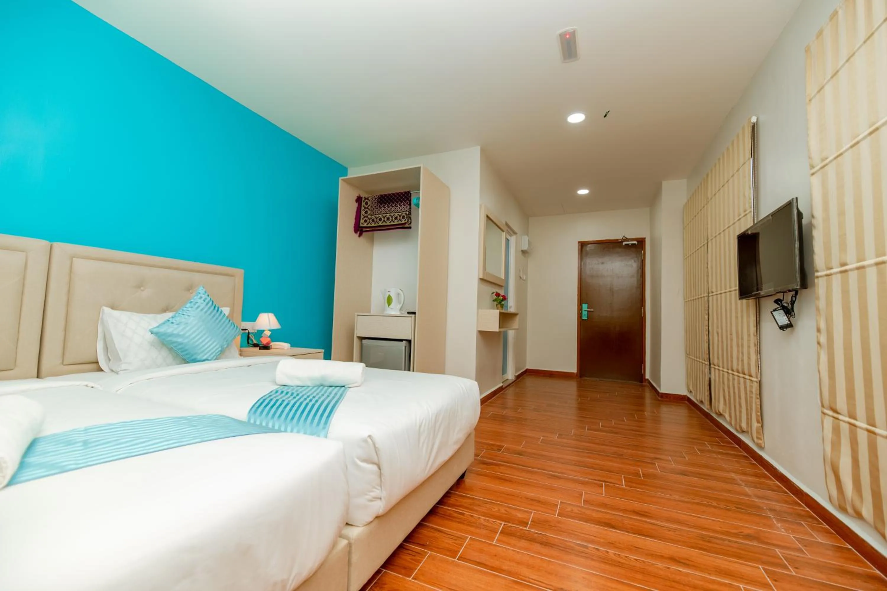 Bed in Langkawi De Bleu Hotel