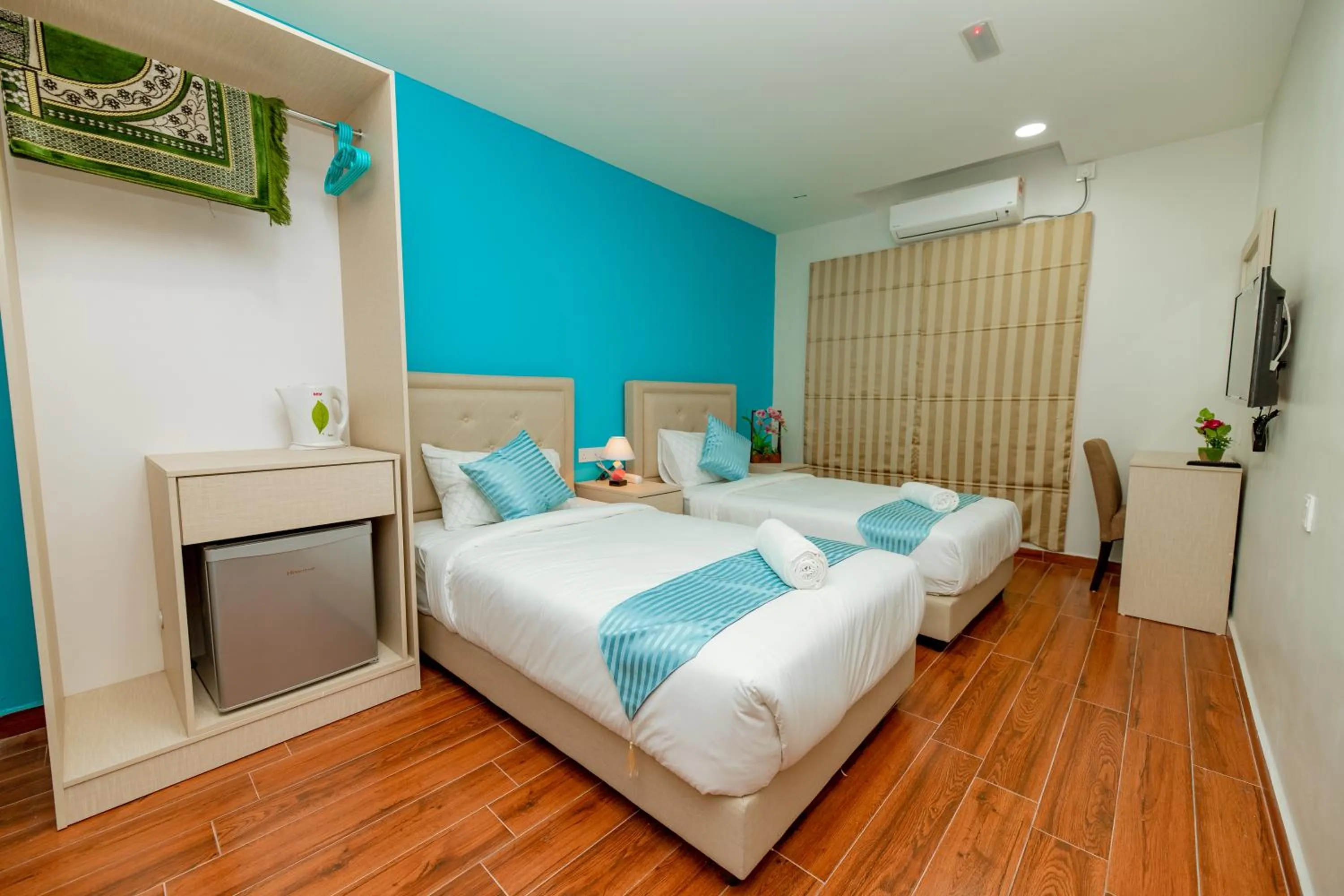 Bed in Langkawi De Bleu Hotel