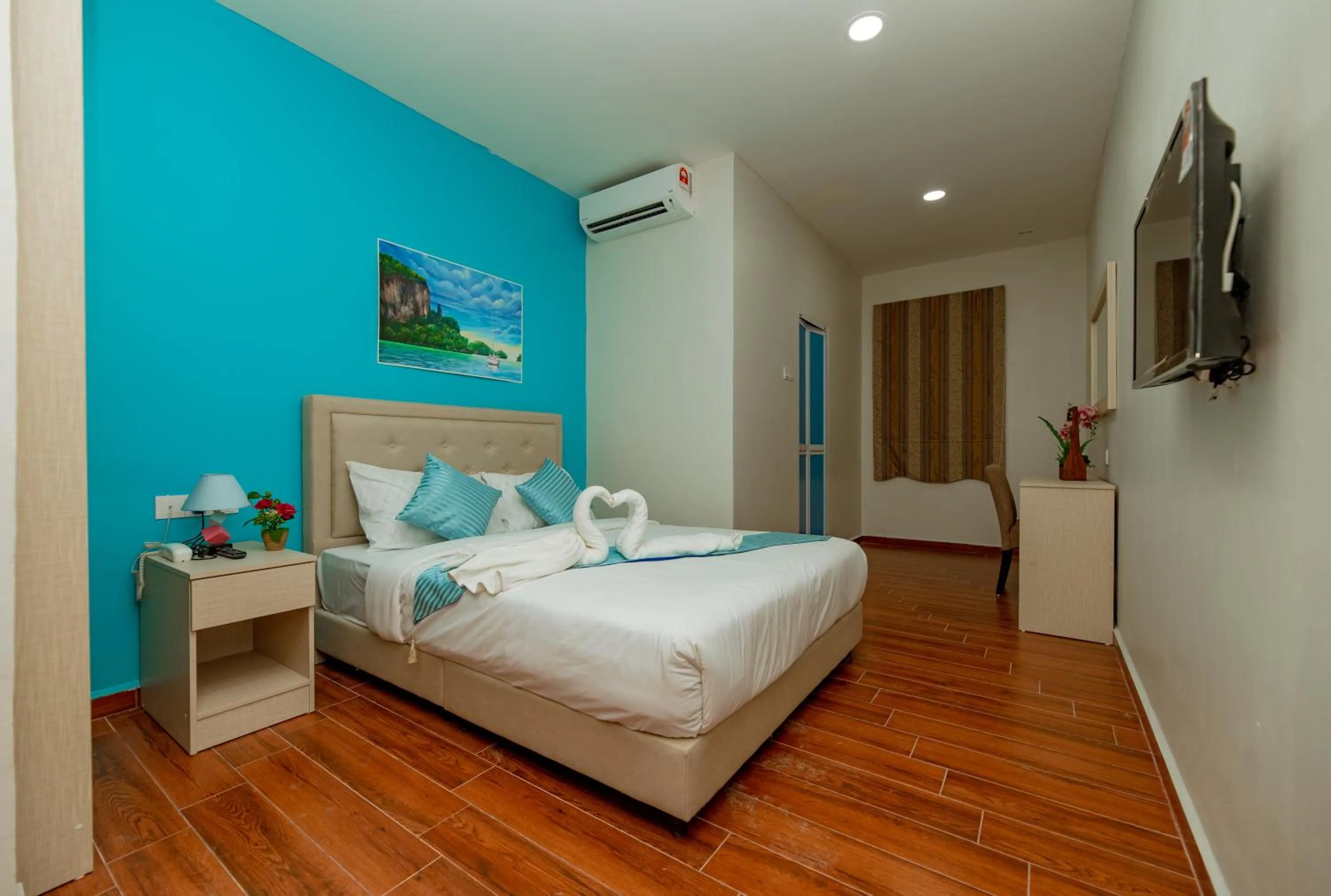 Bed in Langkawi De Bleu Hotel