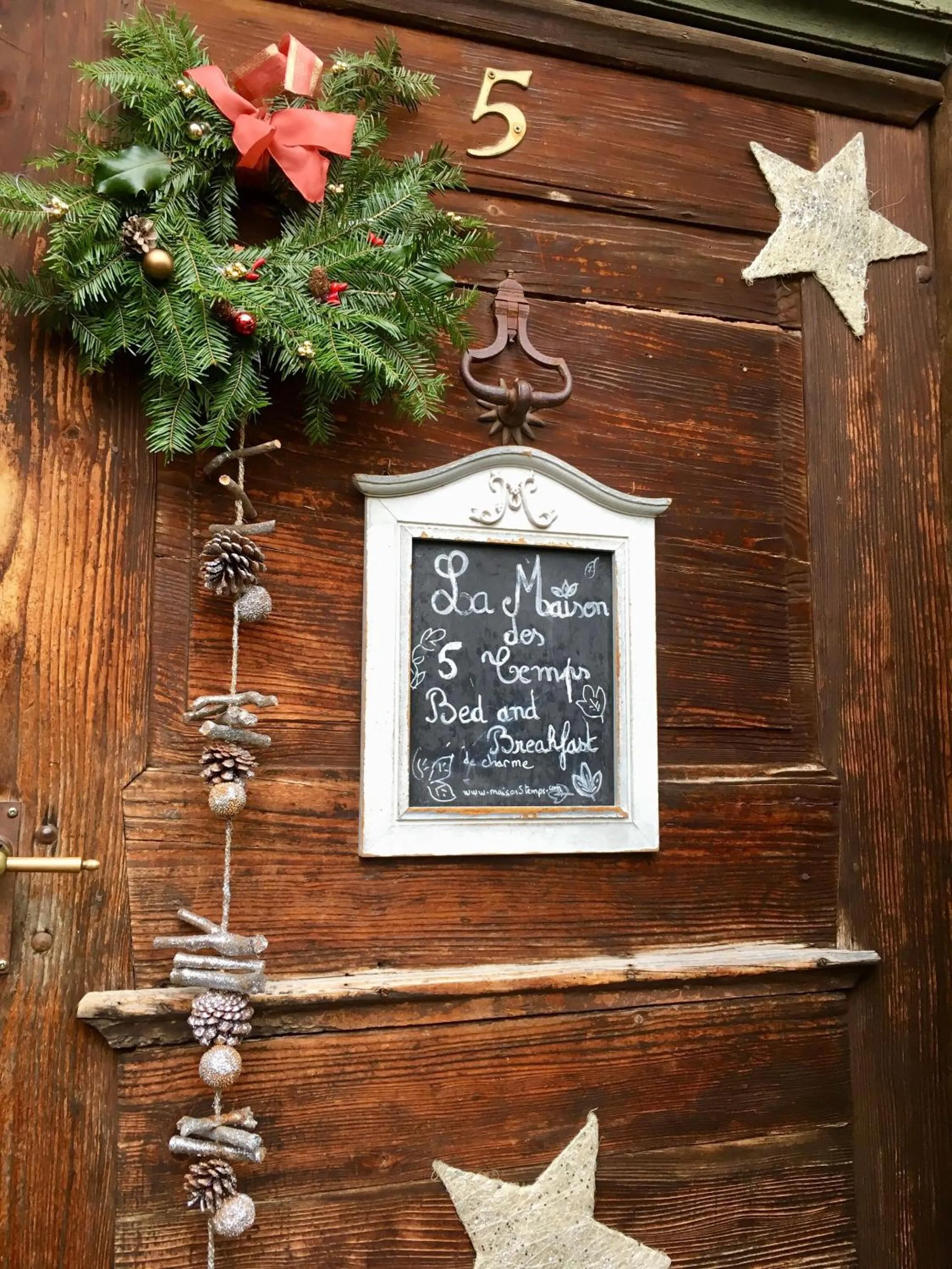 Lobby or reception in B&B de charme La Maison des 5 Temps