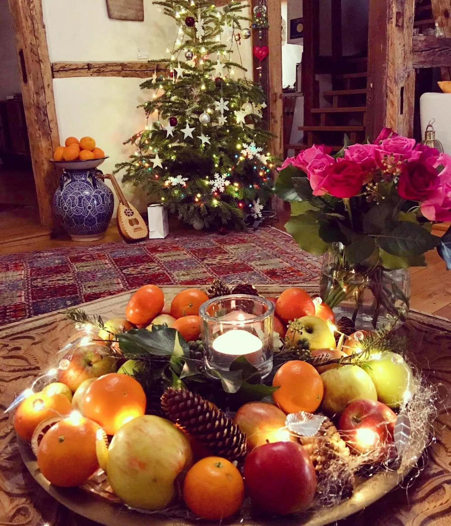 Living room in B&B de charme La Maison des 5 Temps