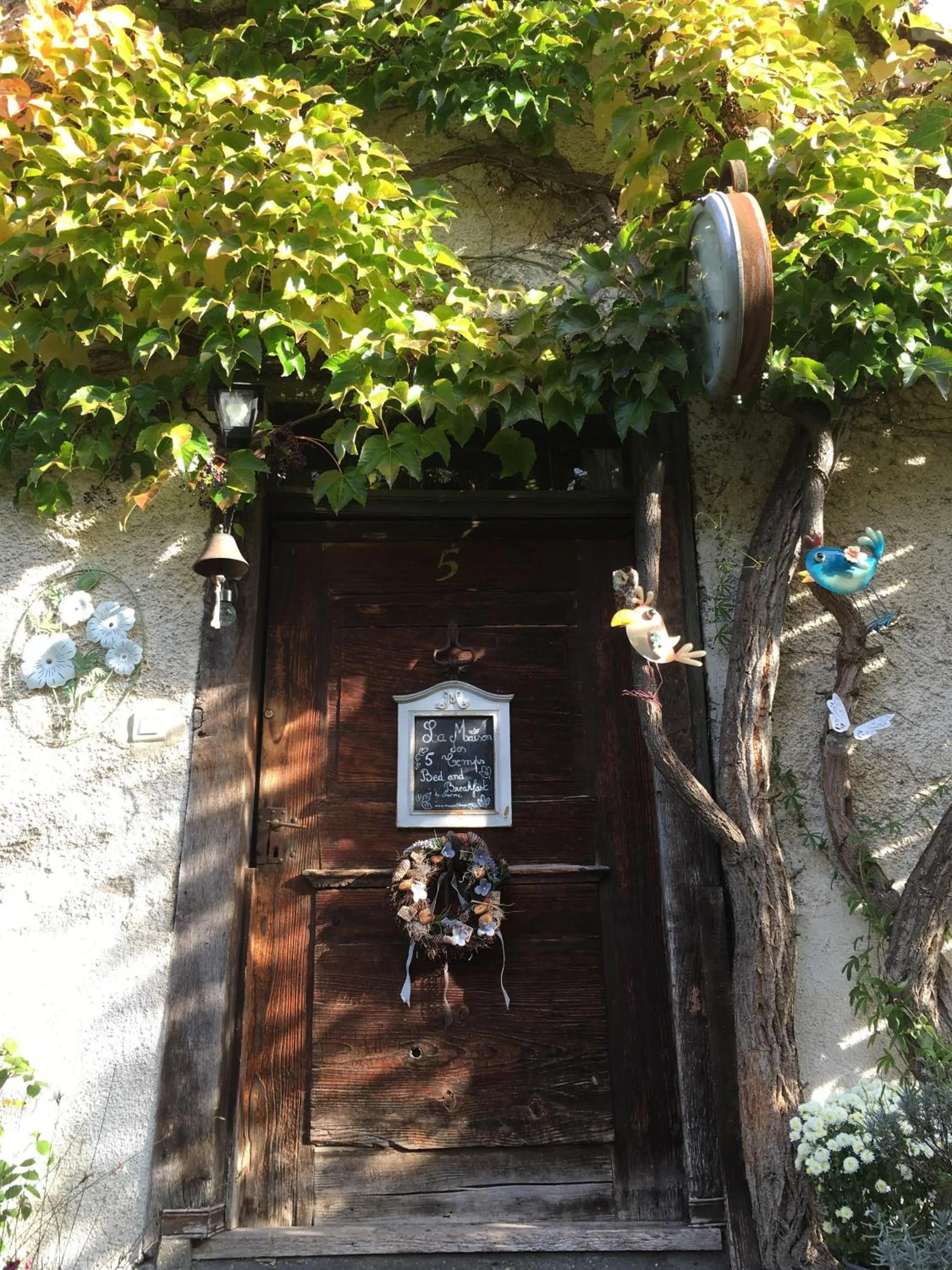 Lobby or reception in B&B de charme La Maison des 5 Temps