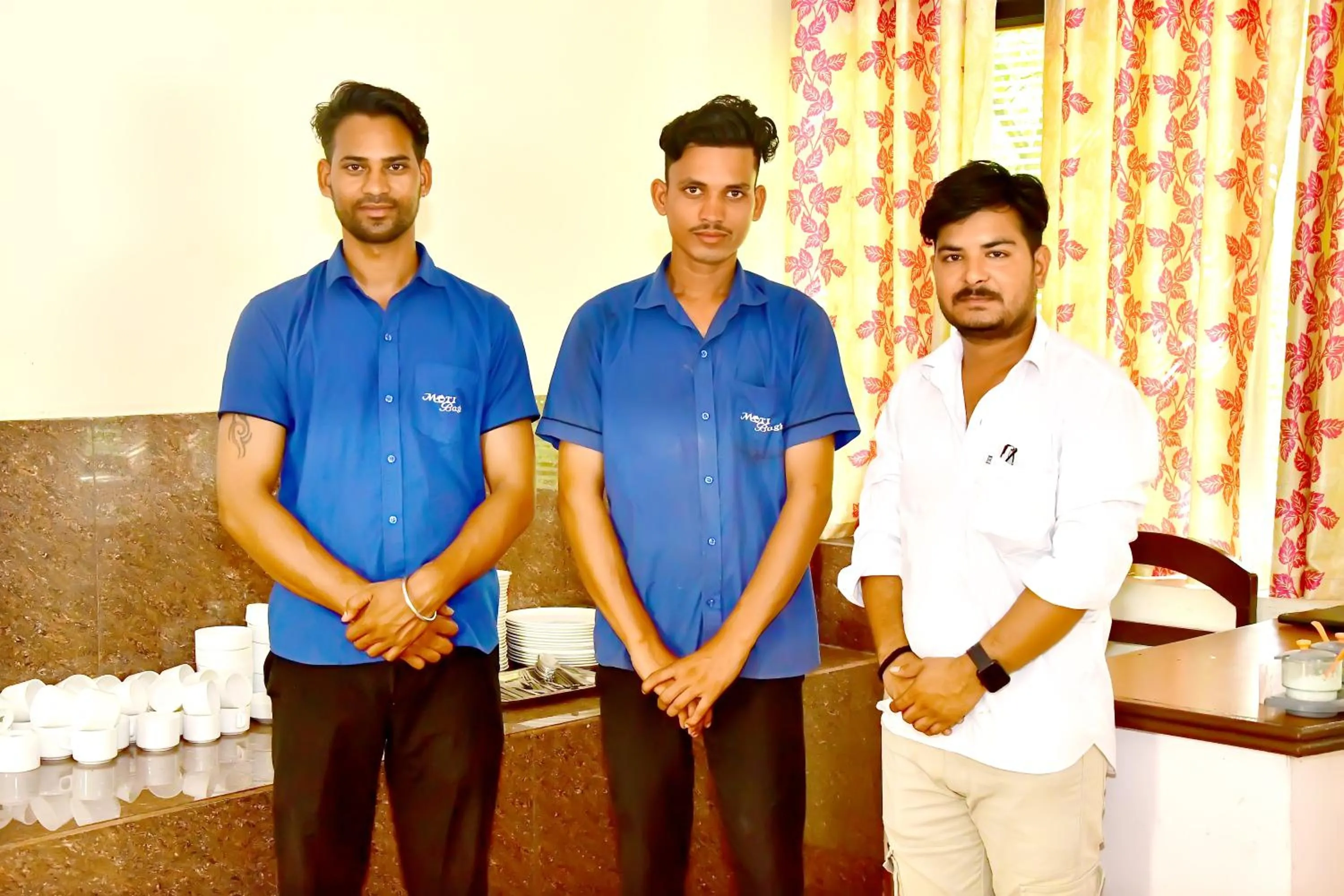 Staff in Motibagh Resort