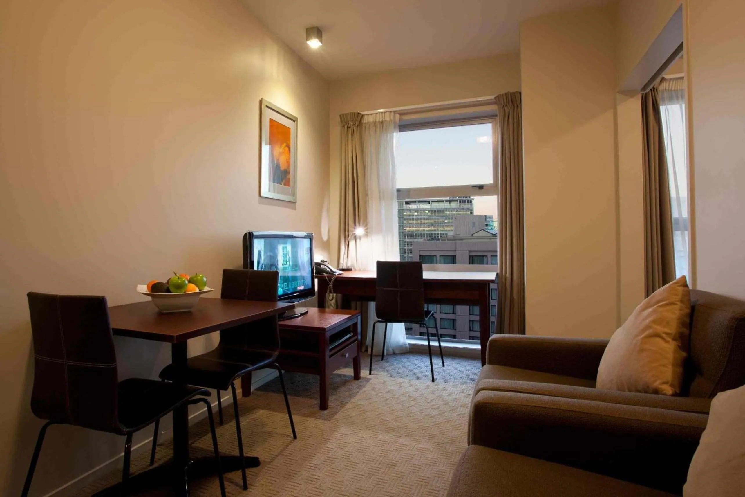 Living room in VR Auckland City