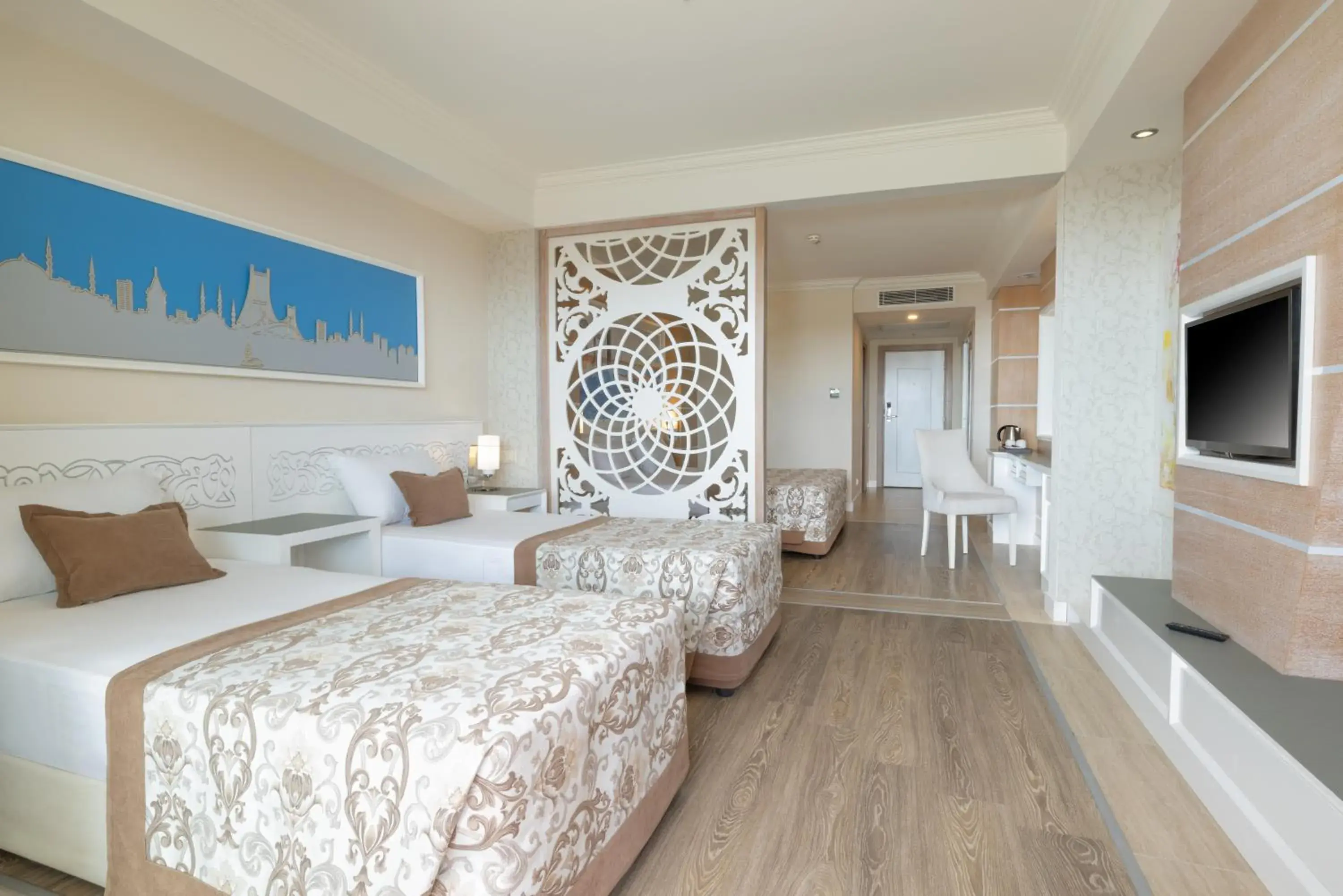 Bed in Crystal Sunset Luxury Resort & Spa - Ultimate All Inclusive Bed in Crystal Sunset Luxury Resort & Spa - Ultimate All Inclusive