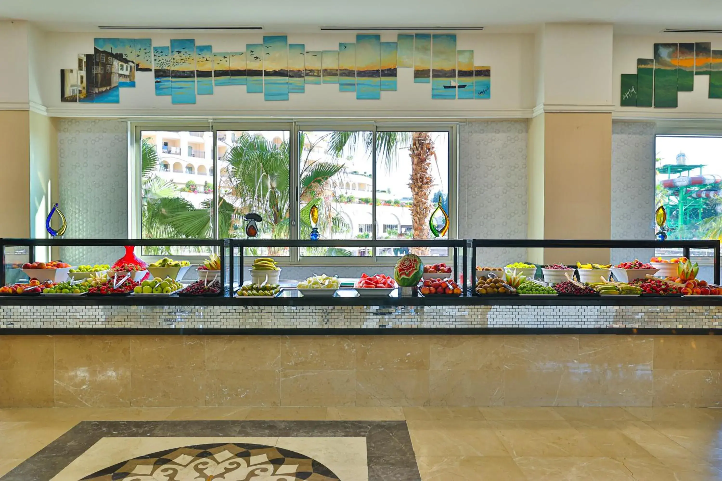 Buffet breakfast in Crystal Sunset Luxury Resort & Spa - Ultimate All Inclusive Buffet breakfast in Crystal Sunset Luxury Resort & Spa - Ultimate All Inclusive