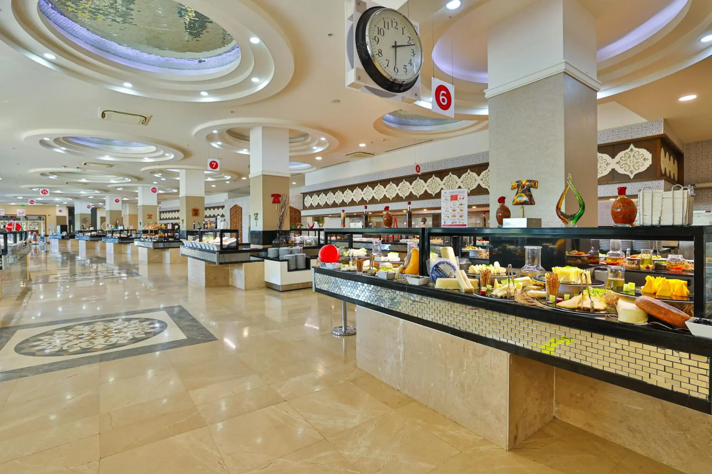 Buffet breakfast in Crystal Sunset Luxury Resort & Spa - Ultimate All Inclusive Buffet breakfast in Crystal Sunset Luxury Resort & Spa - Ultimate All Inclusive