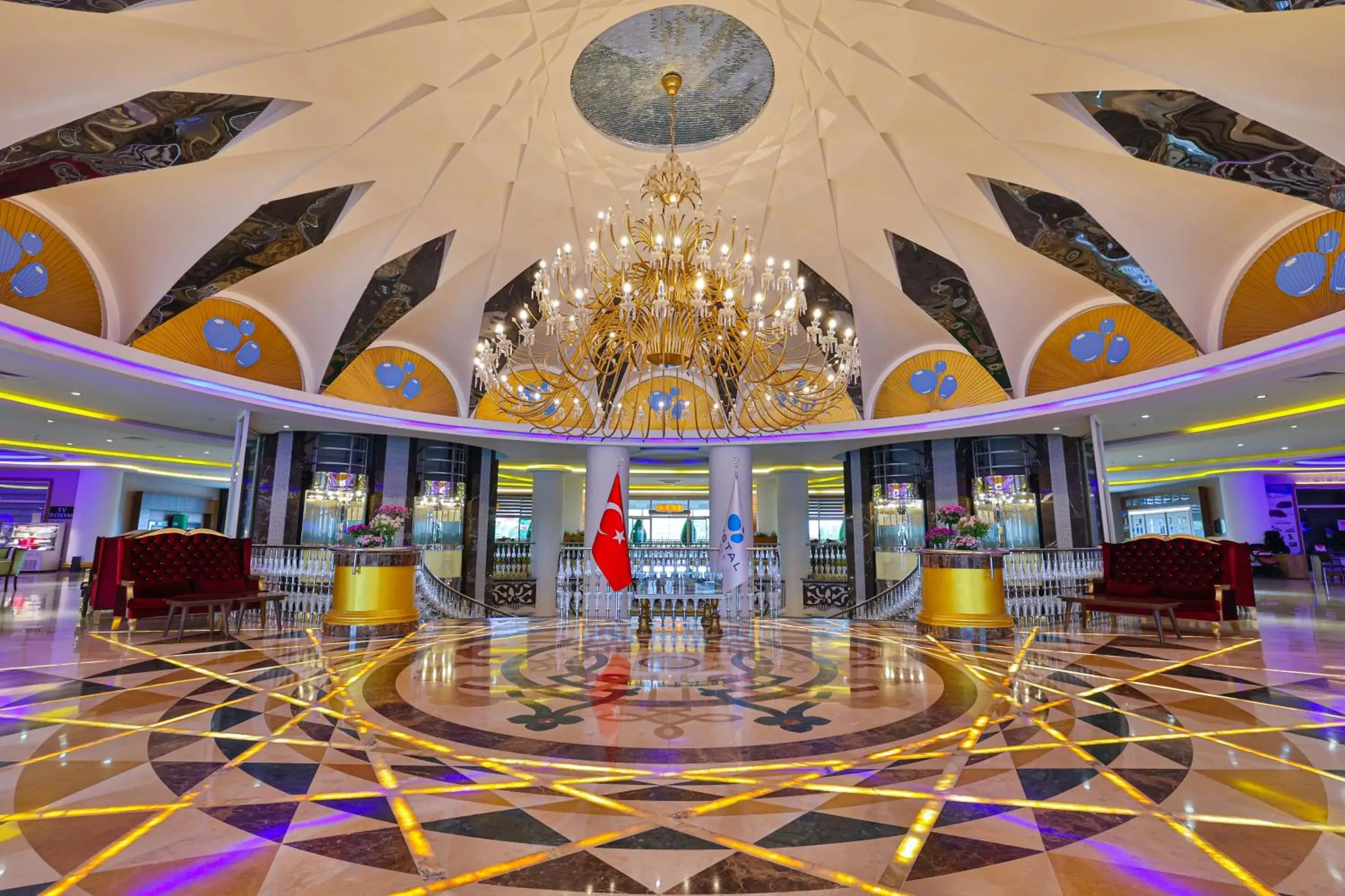 Lobby or reception in Crystal Sunset Luxury Resort & Spa - Ultimate All Inclusive Lobby or reception in Crystal Sunset Luxury Resort & Spa - Ultimate All Inclusive