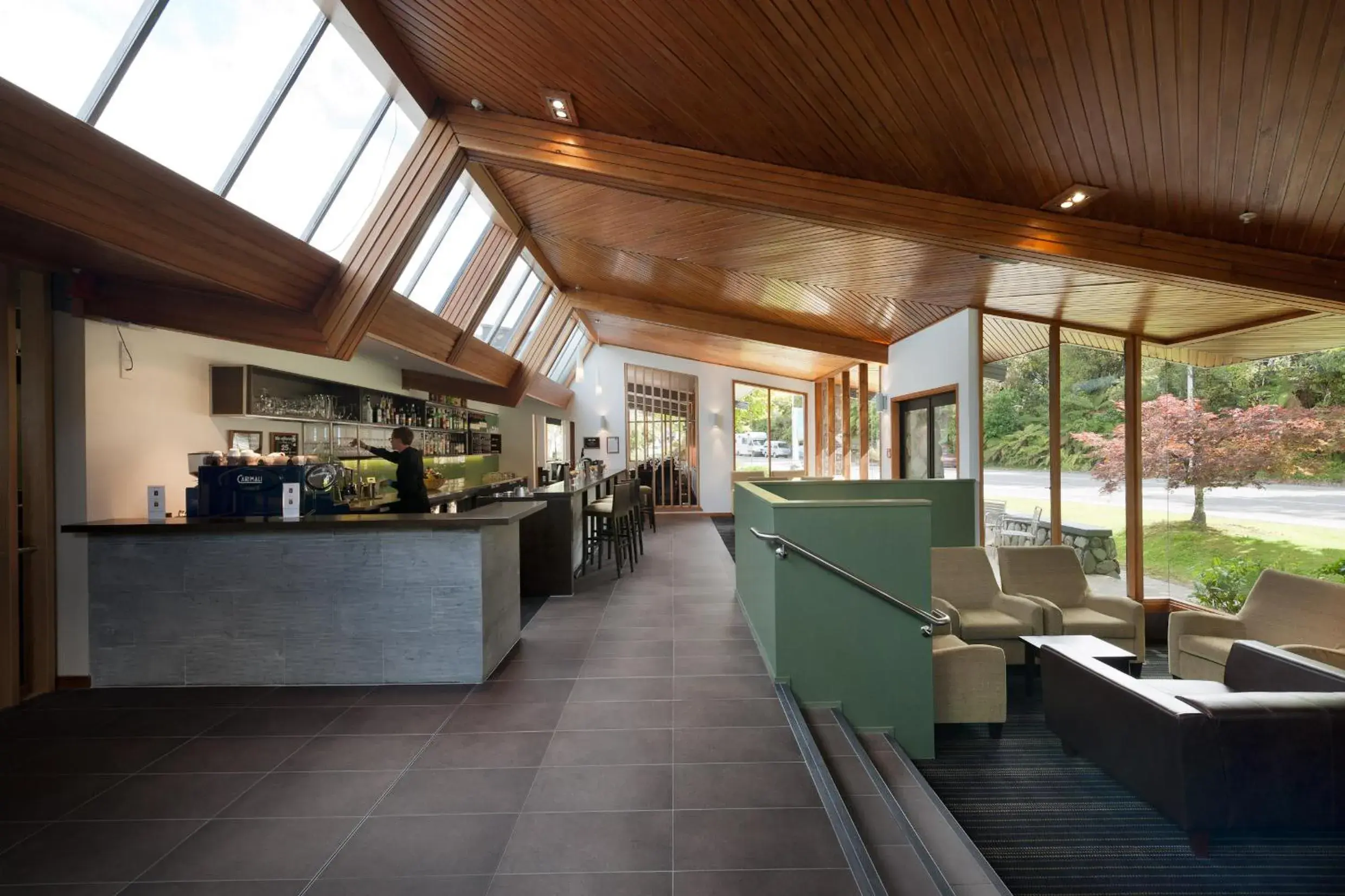 Lounge or bar in Scenic Hotel Franz Josef Glacier Lounge or bar in Scenic Hotel Franz Josef Glacier