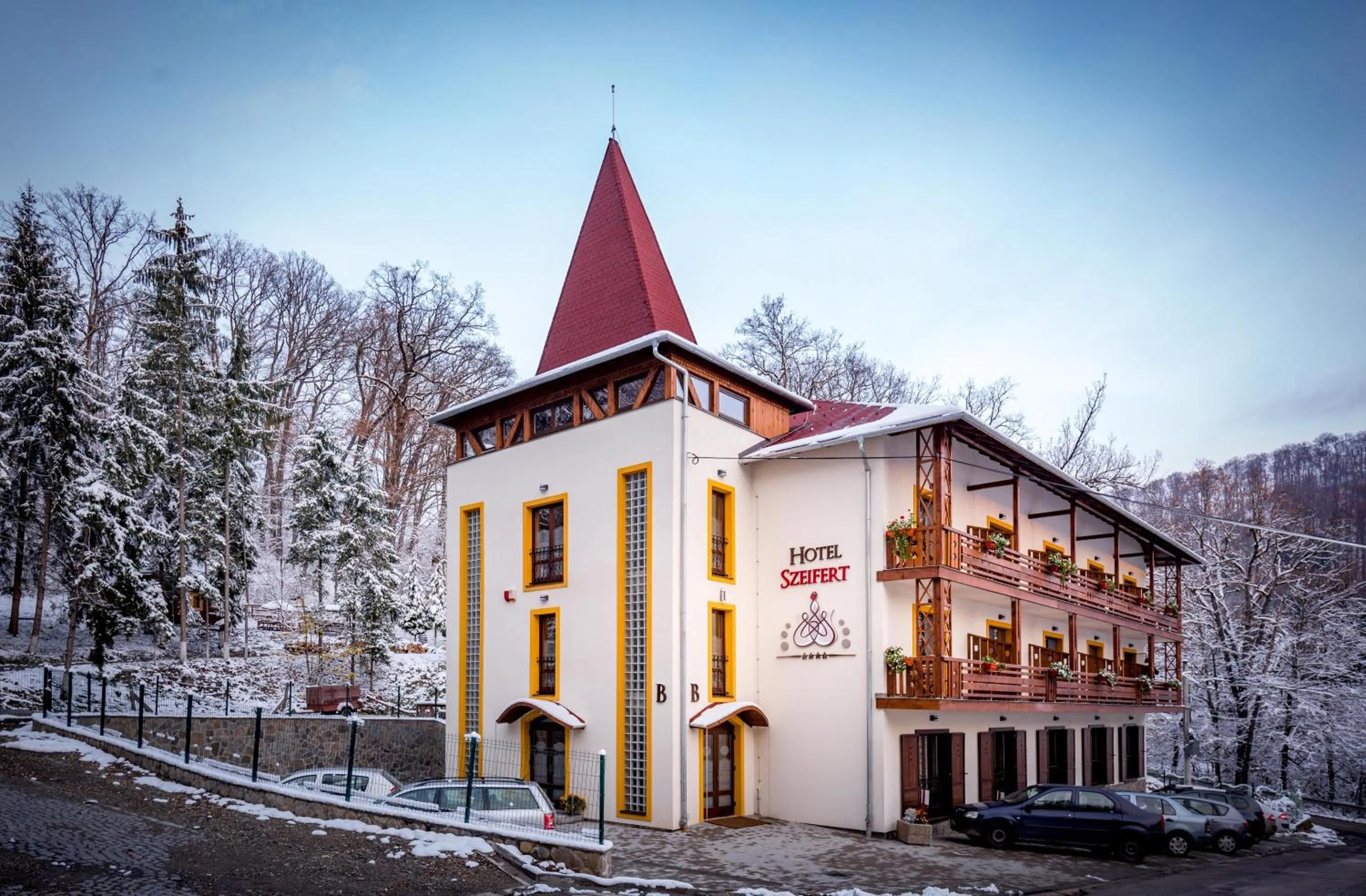 Property building in Hotel Szeifert