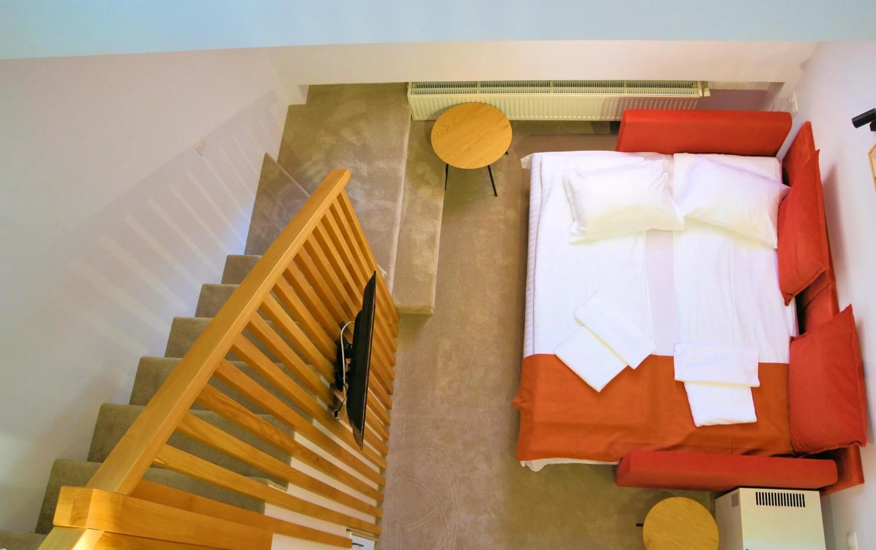 Bed in Hotel Szeifert