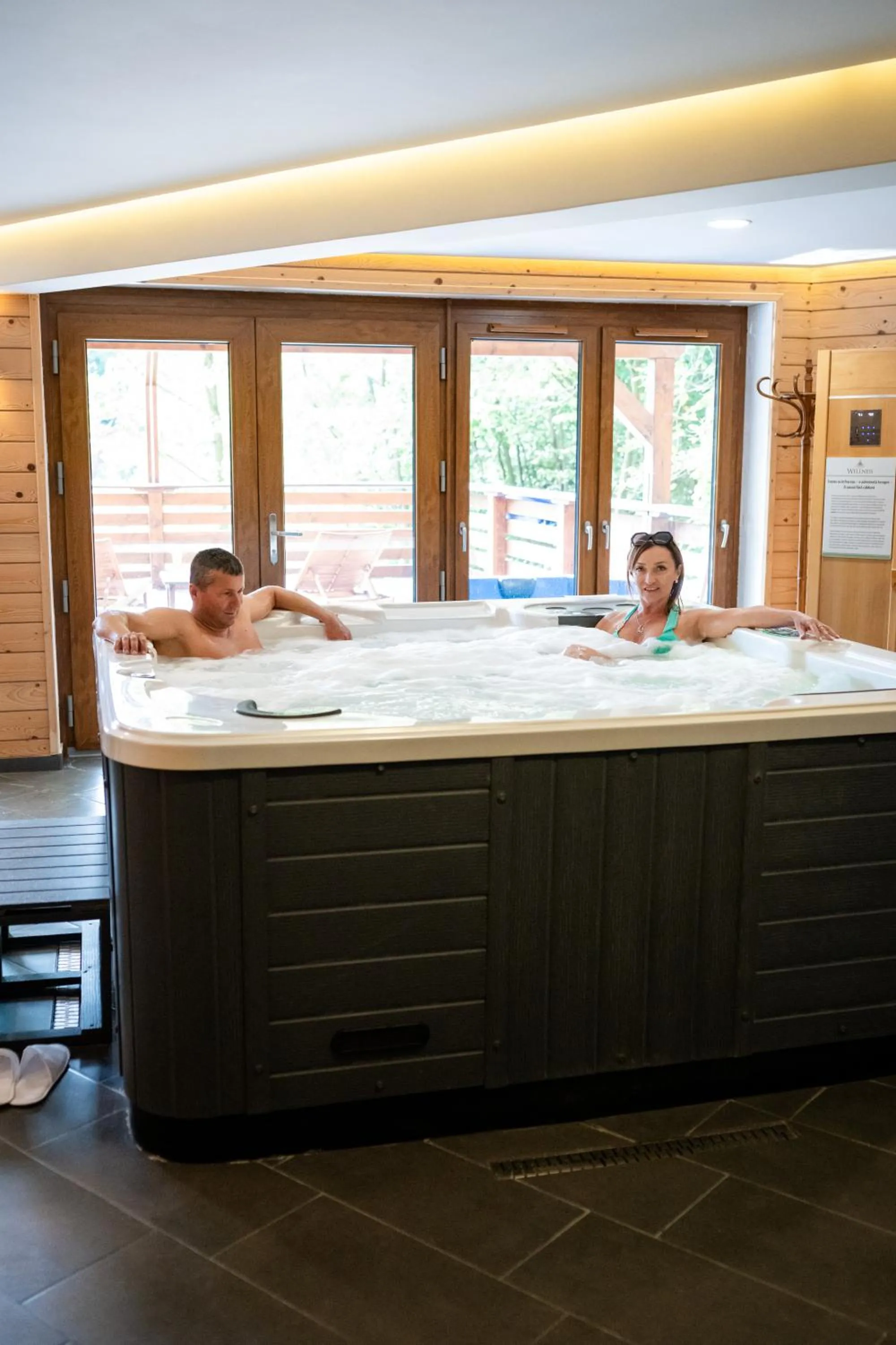 Hot Tub in Hotel Szeifert