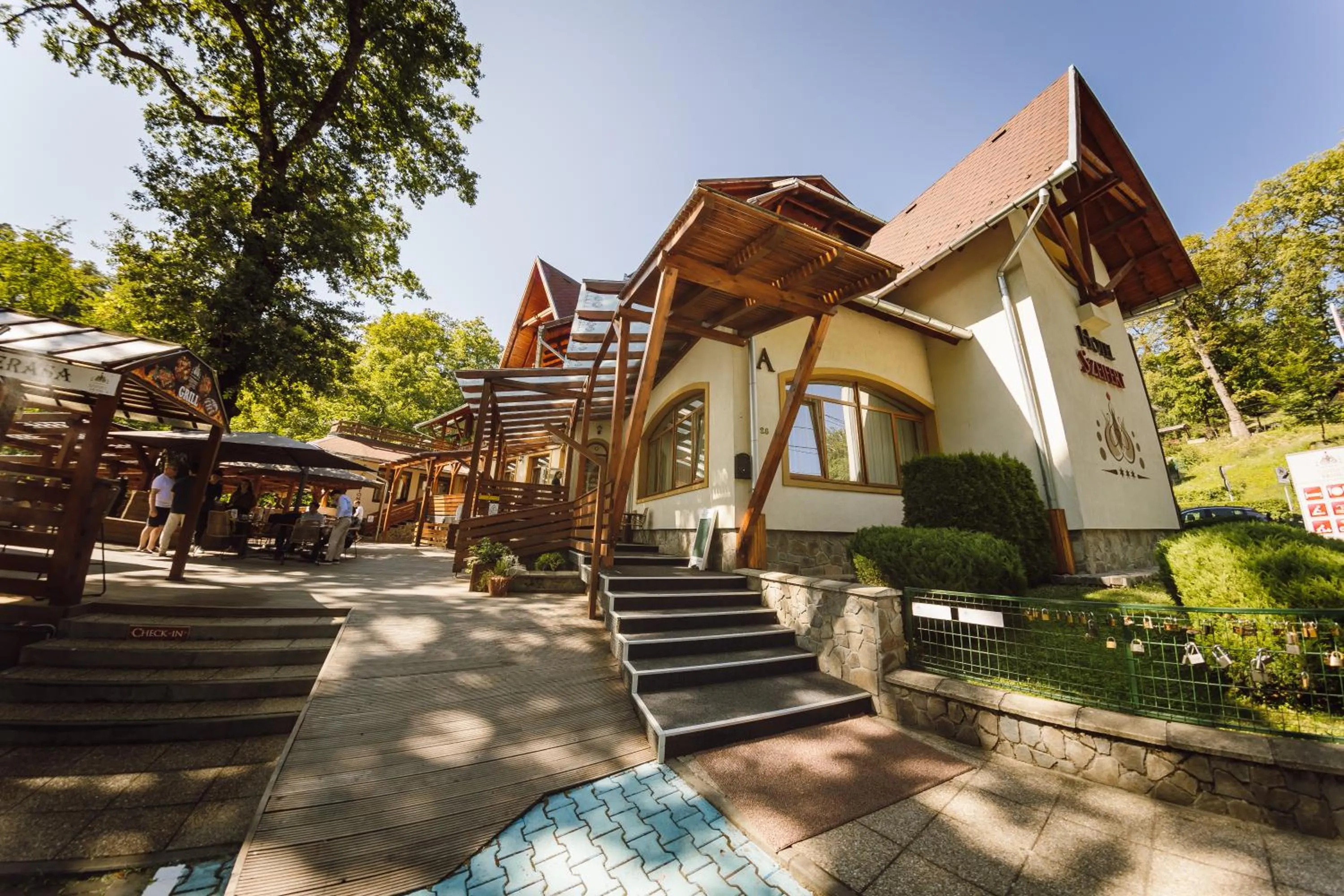 Property building in Hotel Szeifert