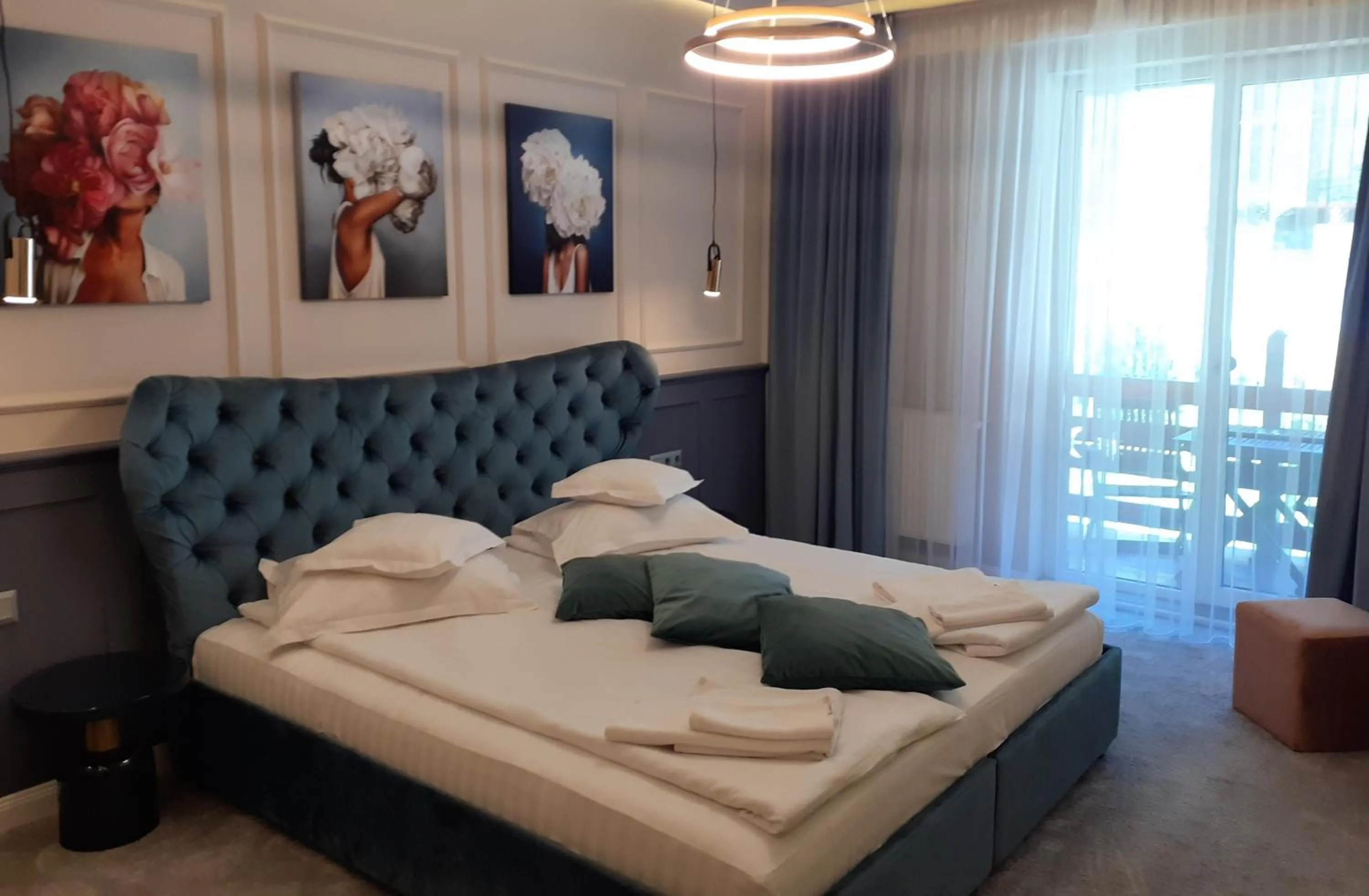 Bed in Hotel Szeifert