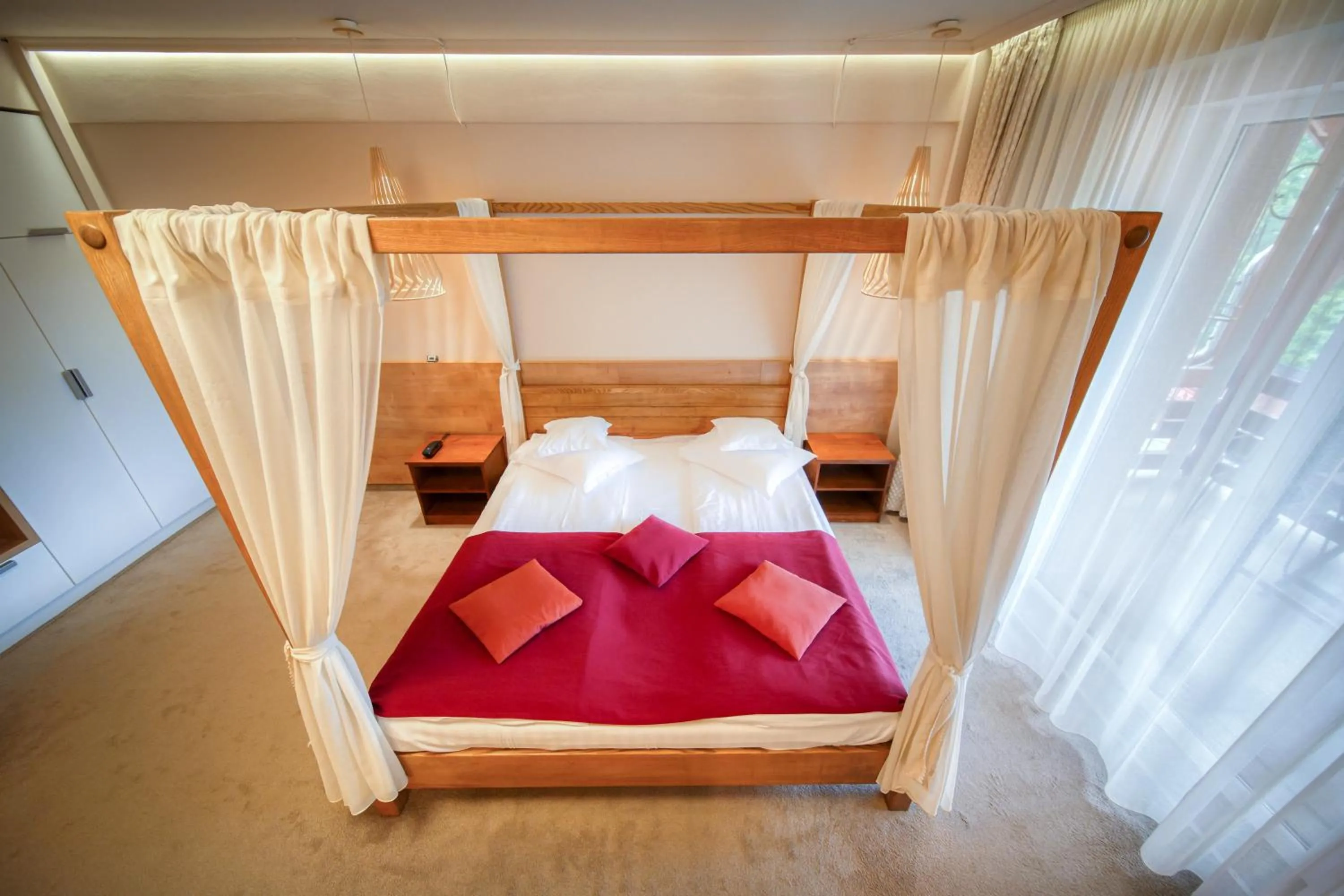 Bed in Hotel Szeifert