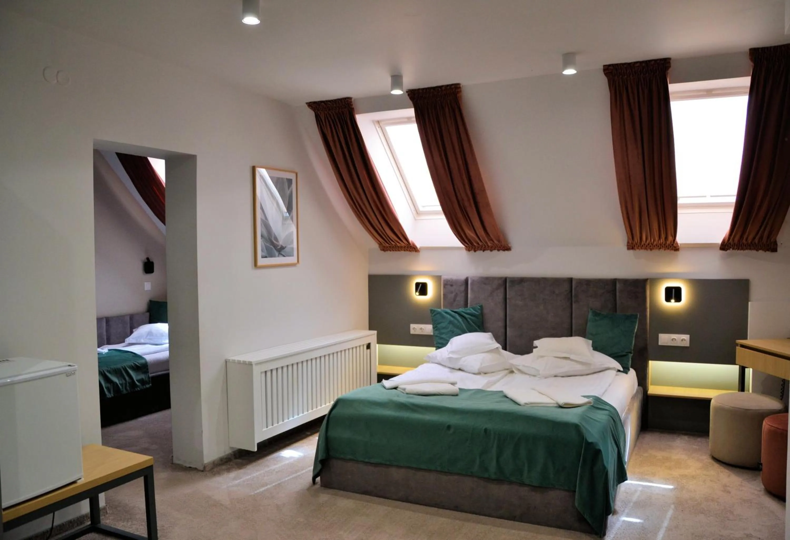 Bed in Hotel Szeifert