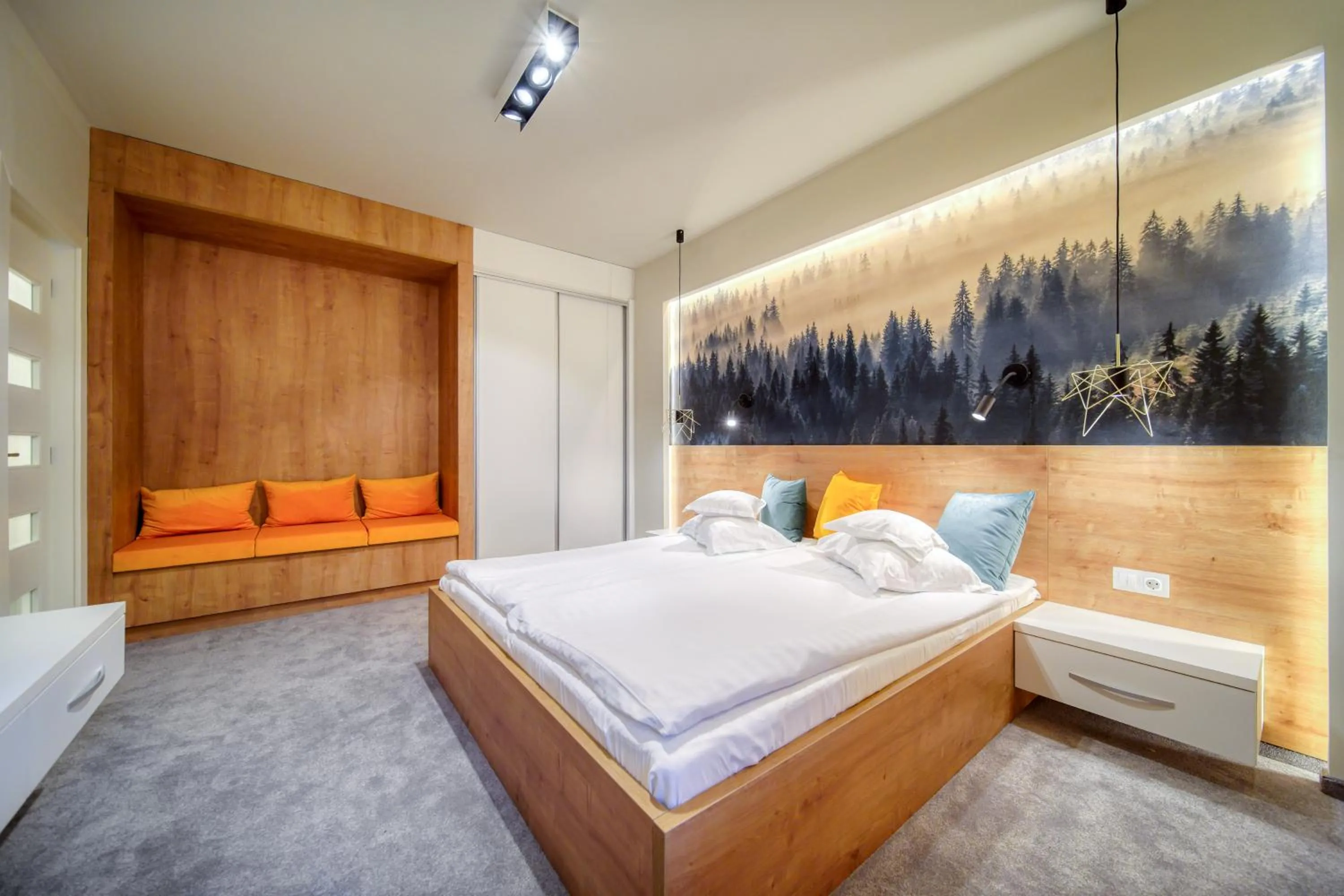Bed in Hotel Szeifert
