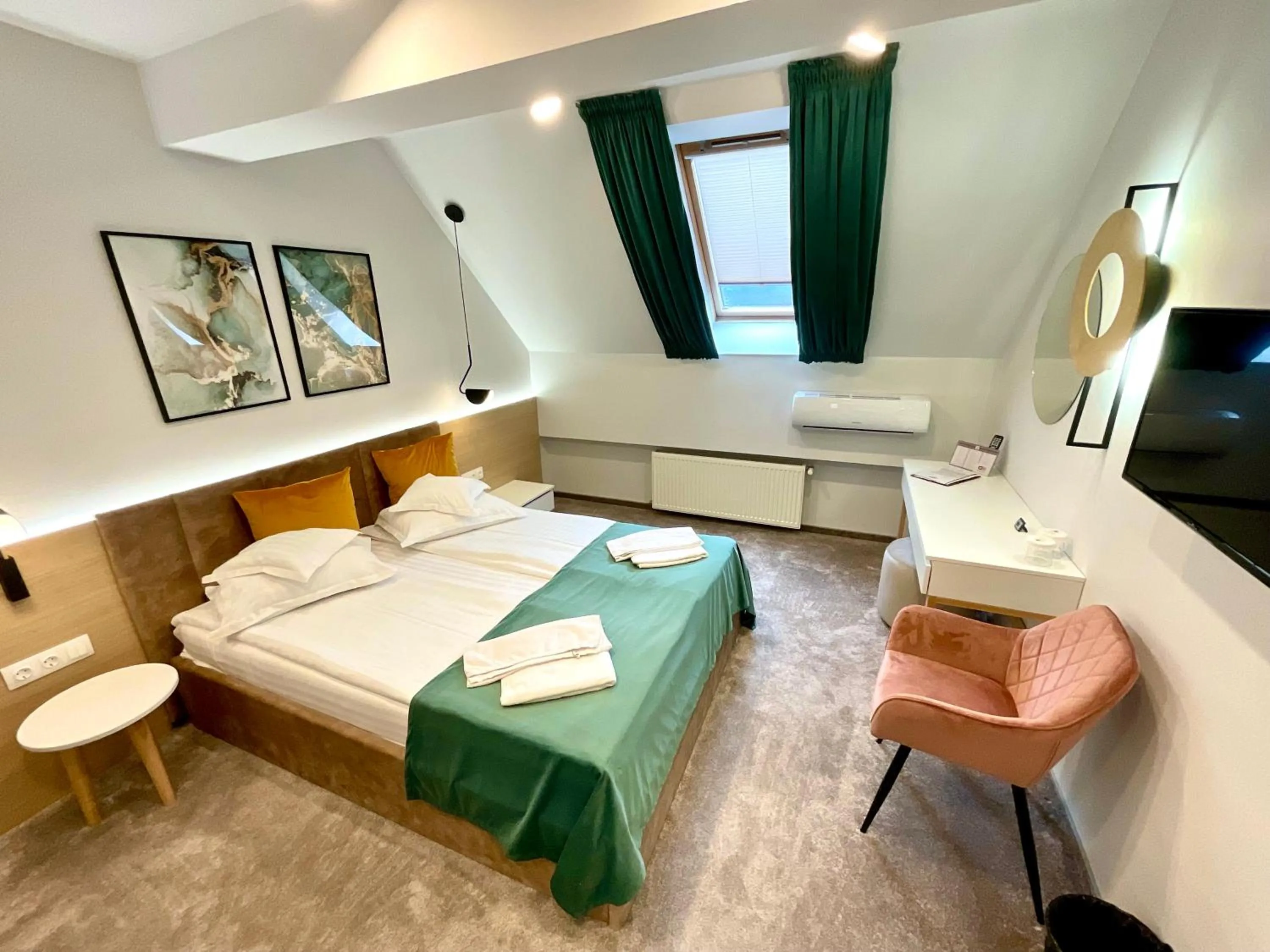 Bed in Hotel Szeifert