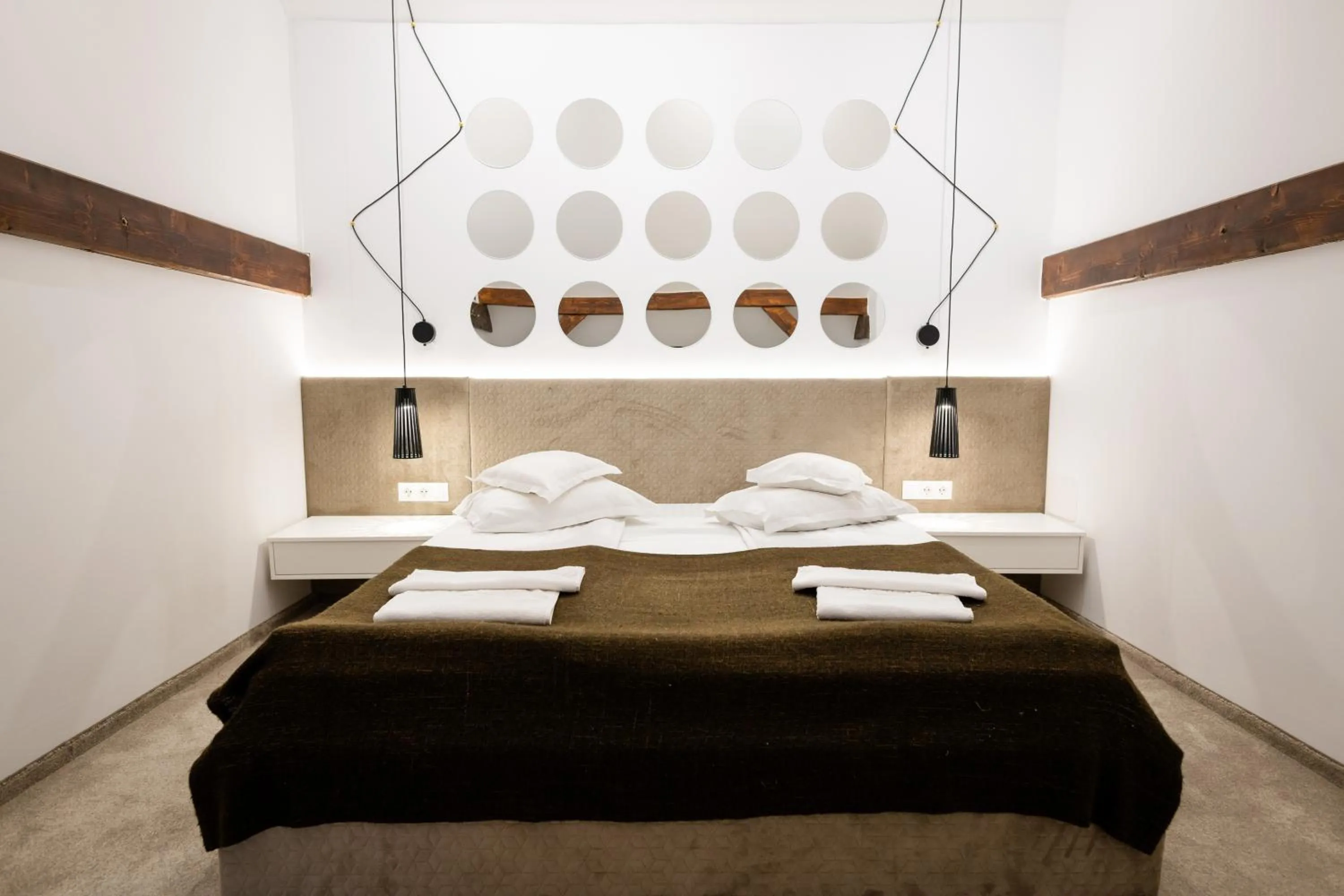 Bed in Hotel Szeifert