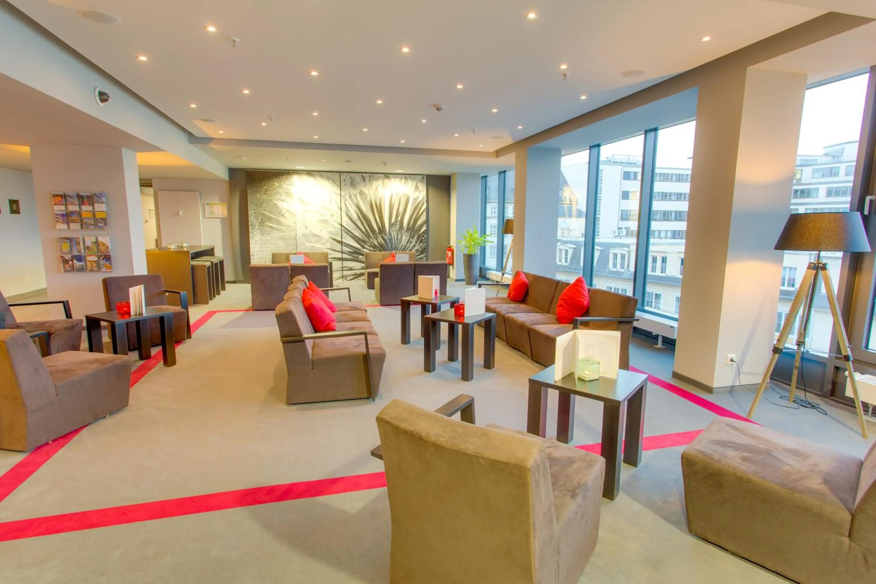 Lobby or reception in Biendo Hotel