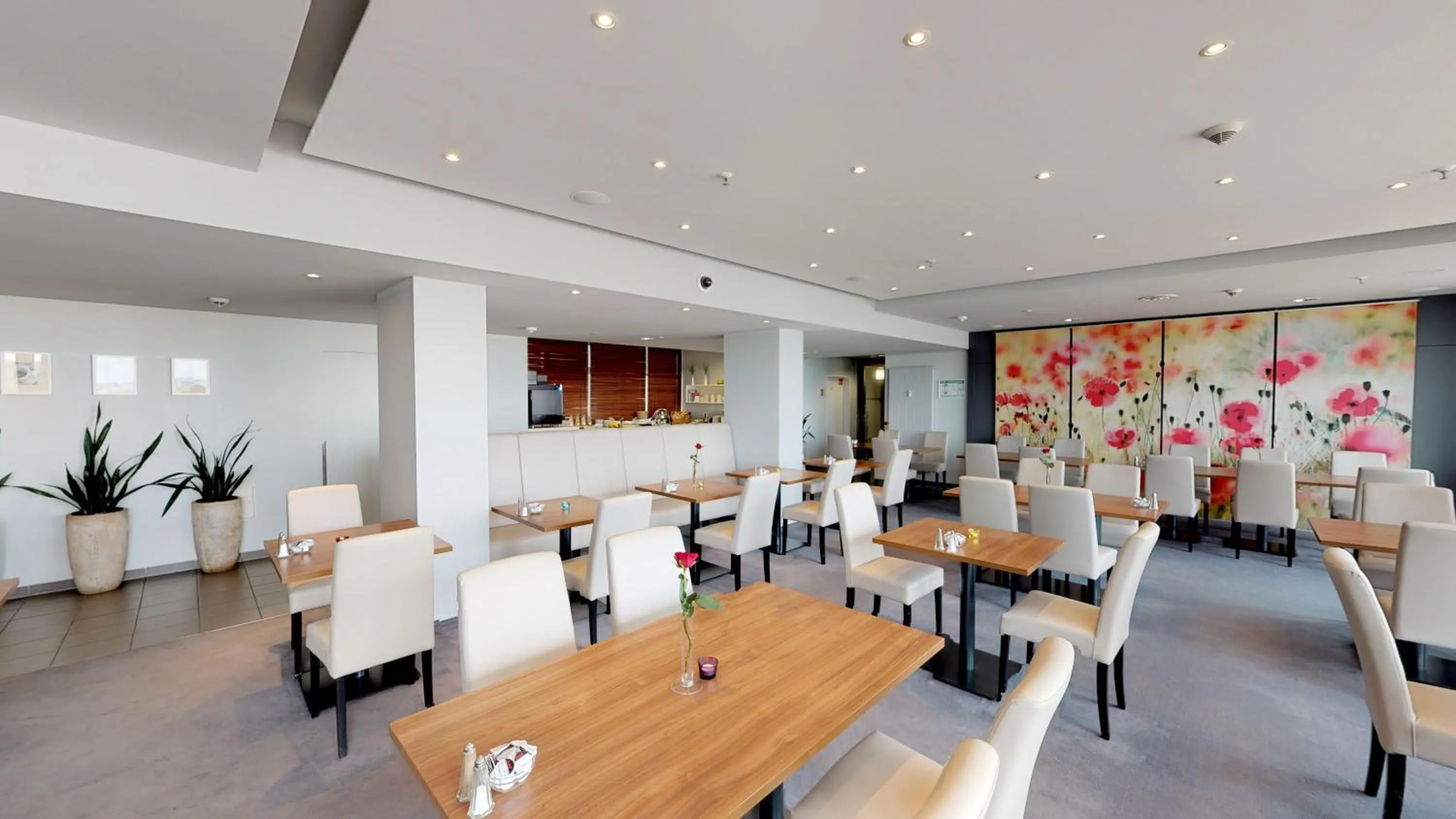 Buffet breakfast in Biendo Hotel