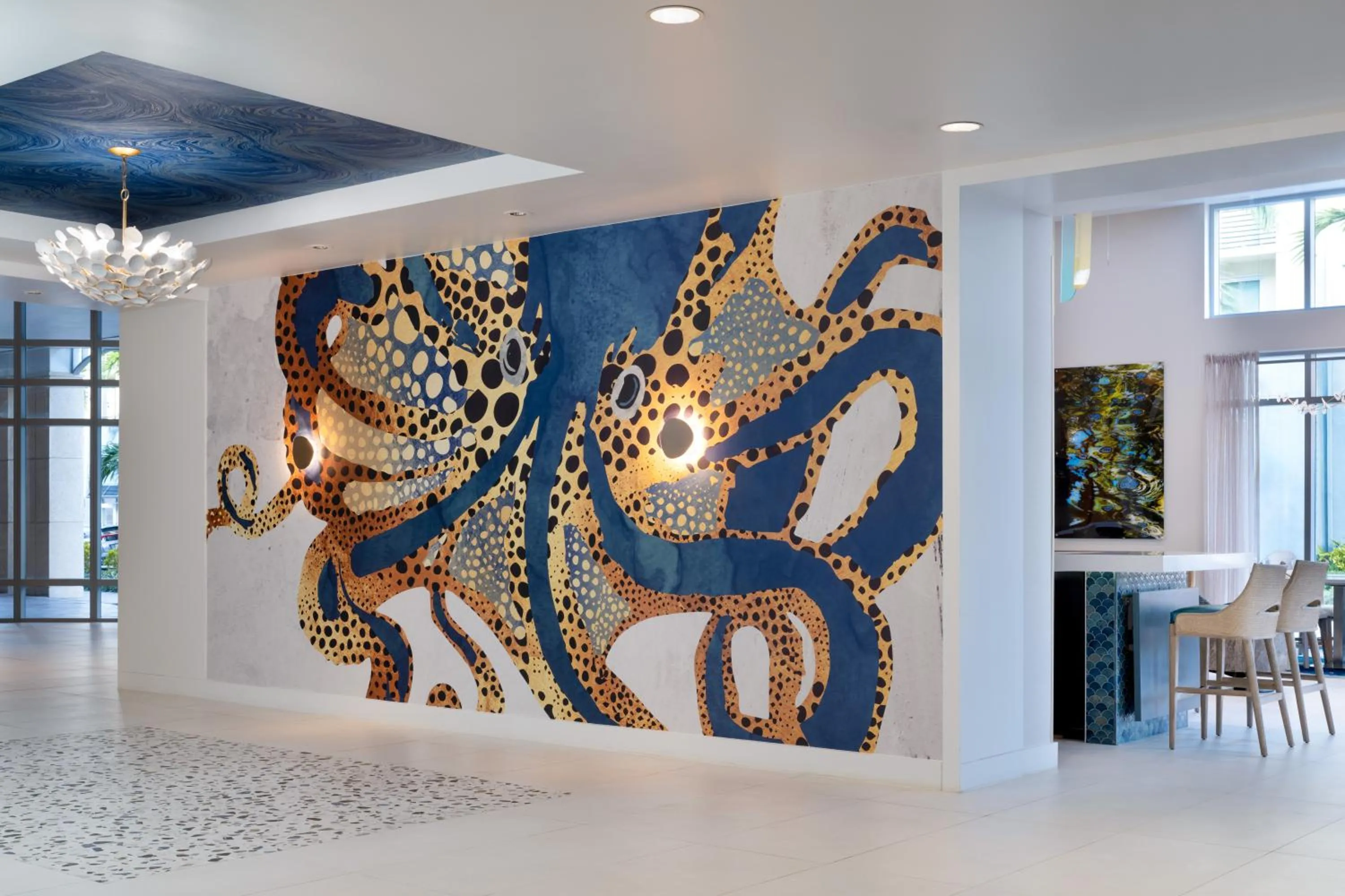 Lobby or reception in Hyatt Place Delray Beach