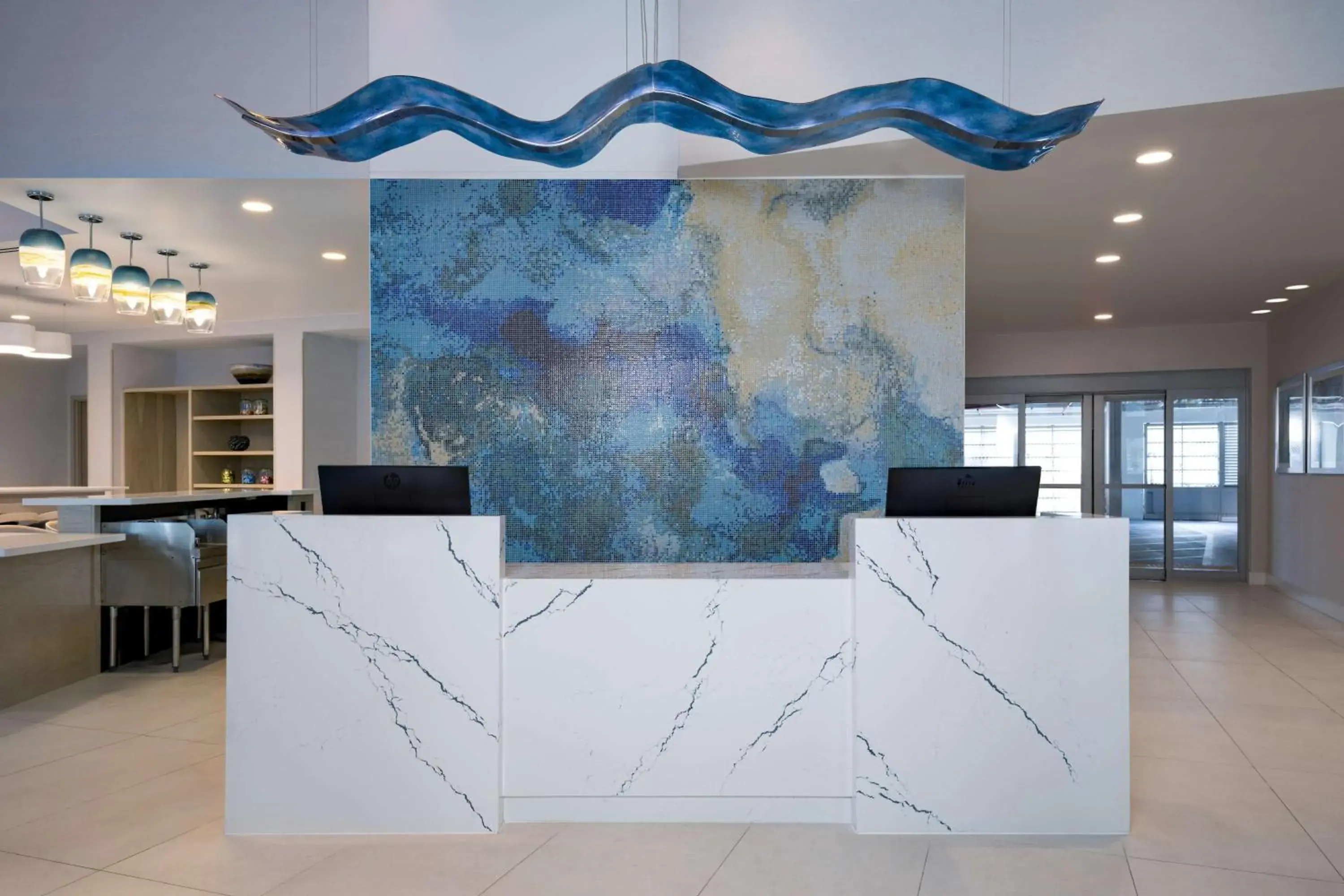 Lobby or reception in Hyatt Place Delray Beach Lobby or reception in Hyatt Place Delray Beach