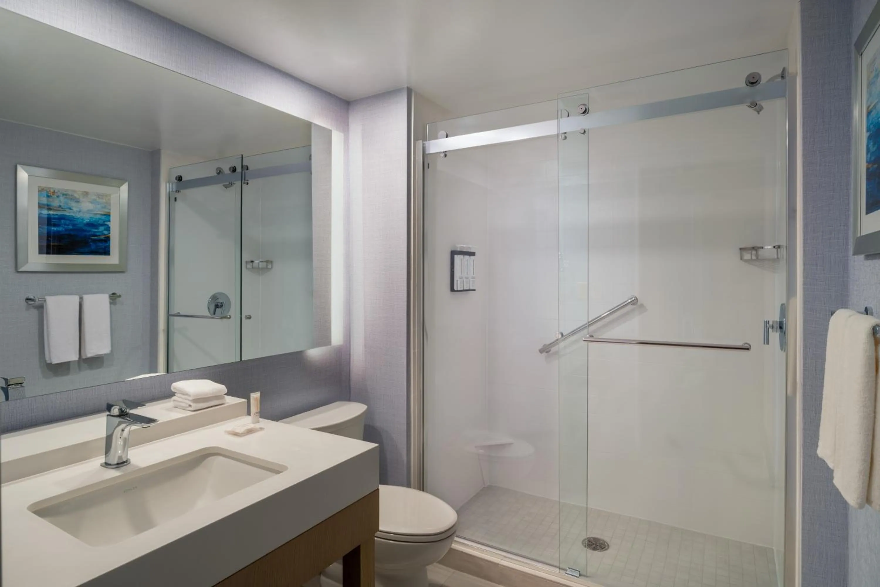 Shower in Hyatt Place Delray Beach