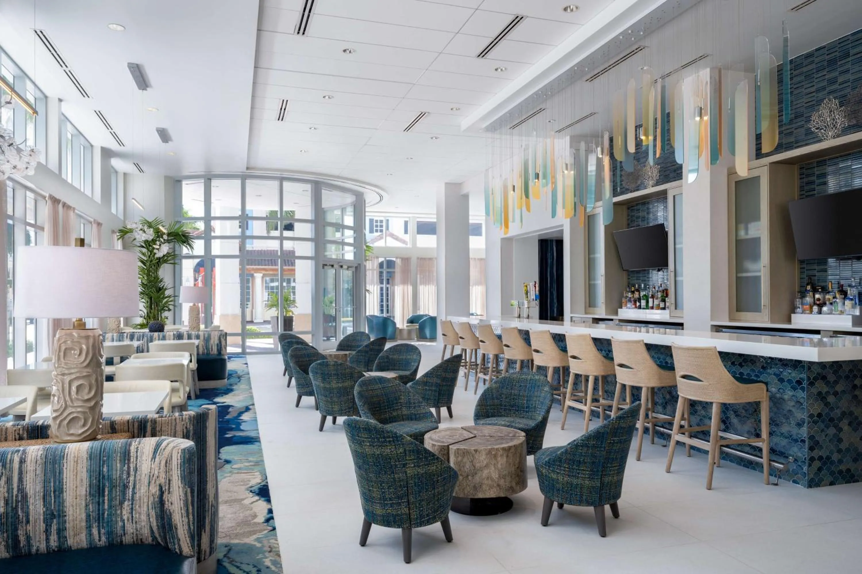 Lobby or reception in Hyatt Place Delray Beach