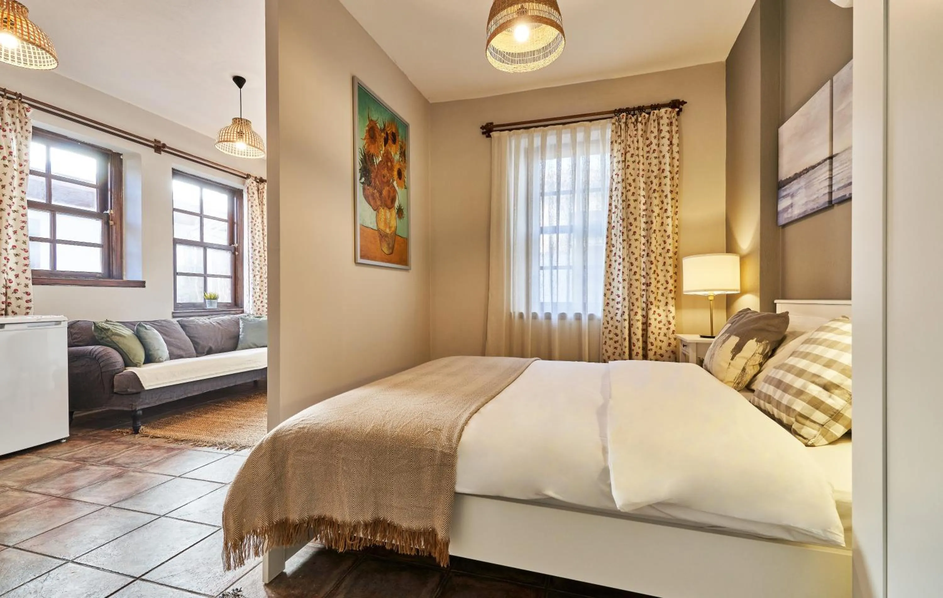 Bed in Cicerone Apart