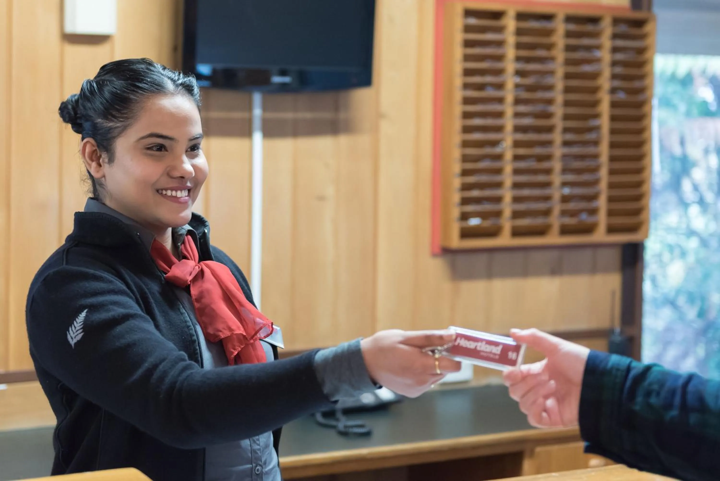 Lobby or reception in Heartland Hotel Glacier Country