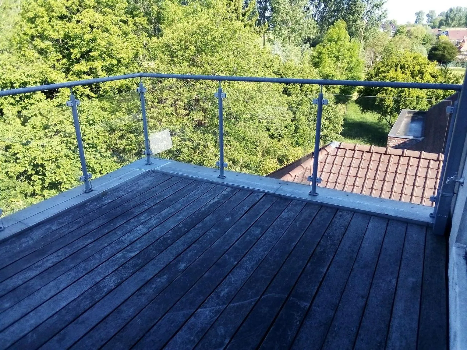 Balcony/Terrace in B&B Molen Ter Walle