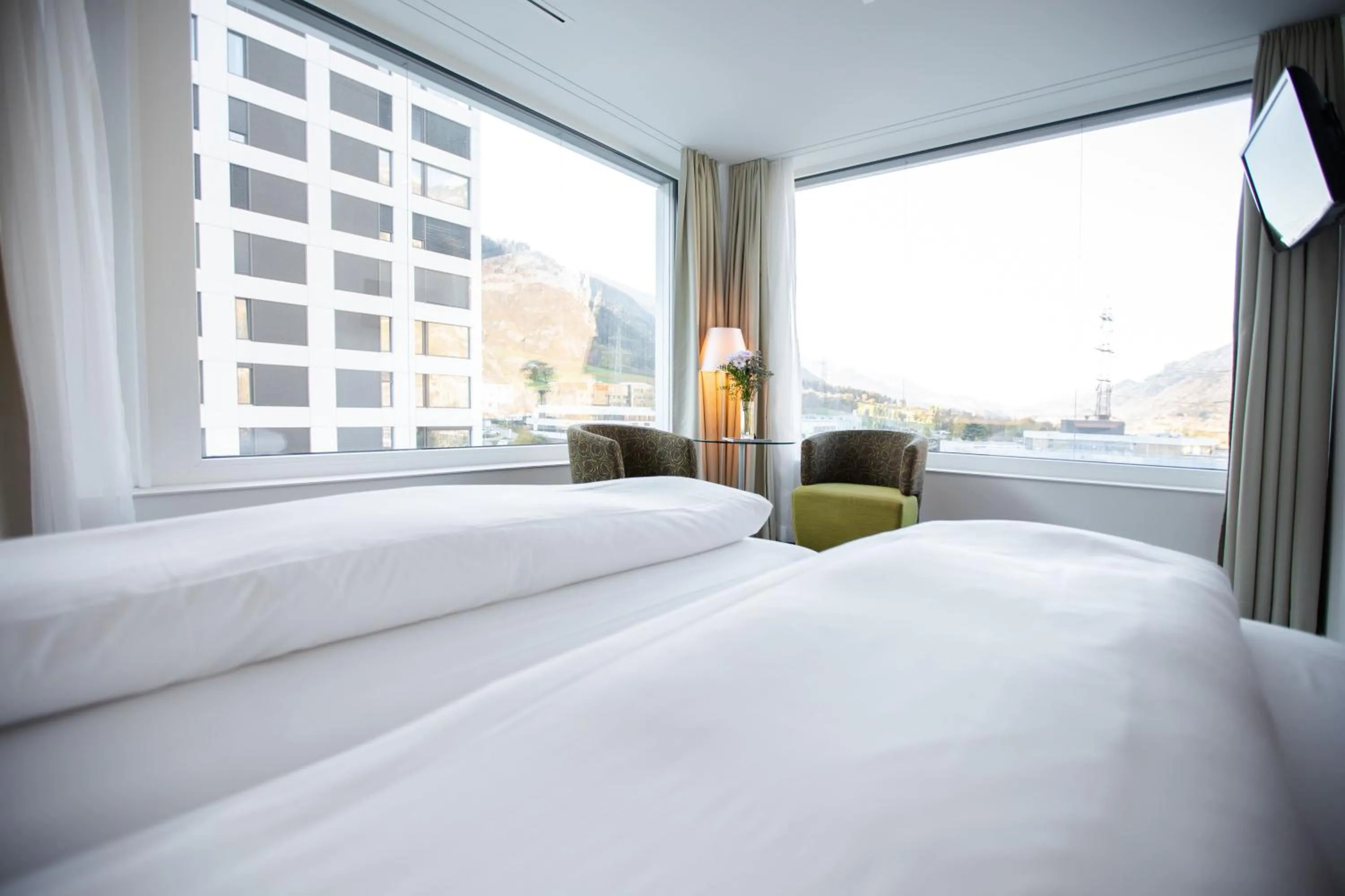 Bedroom, Bed in Mercure Chur City West