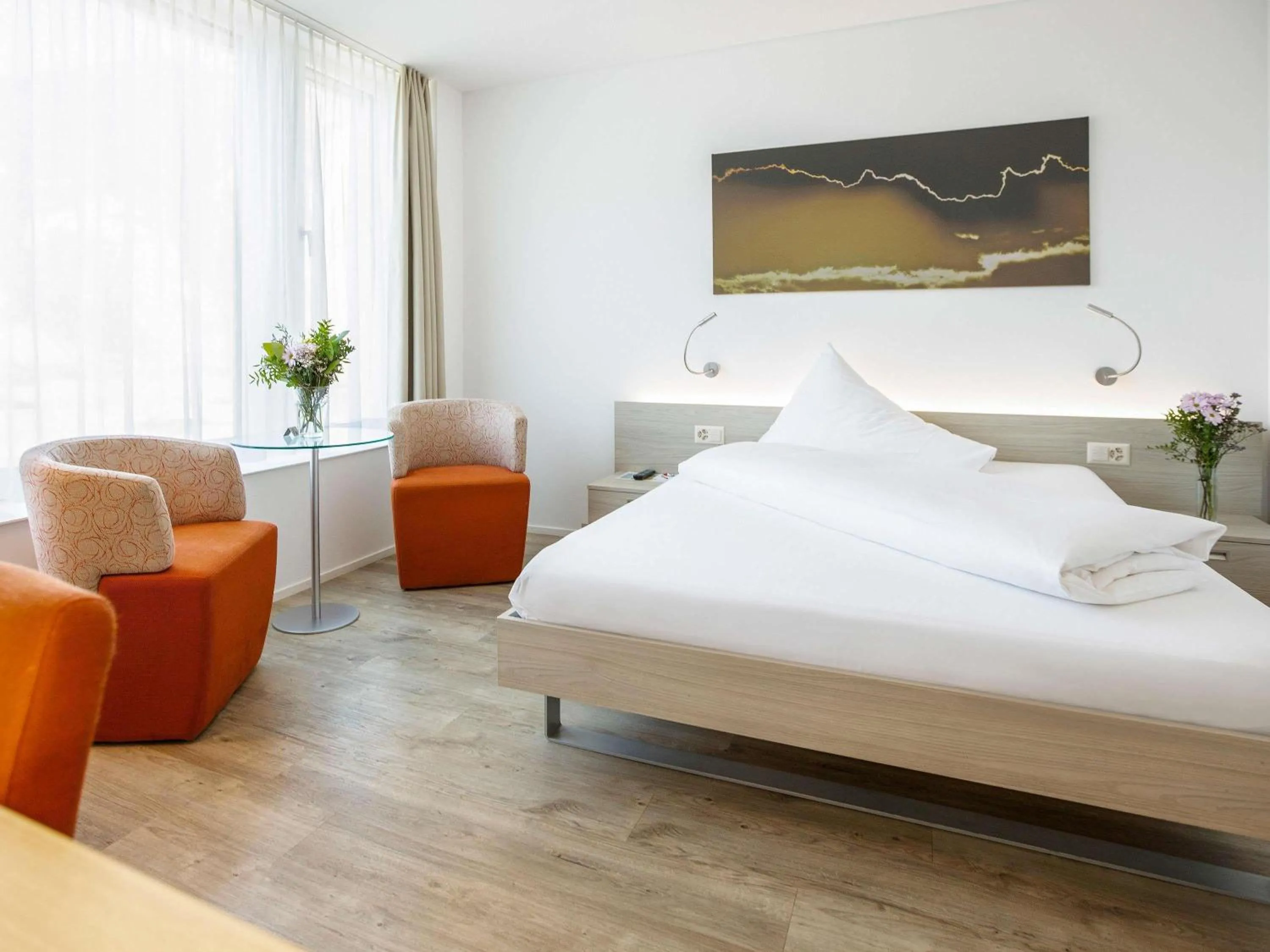 Bedroom, Bed in Mercure Chur City West