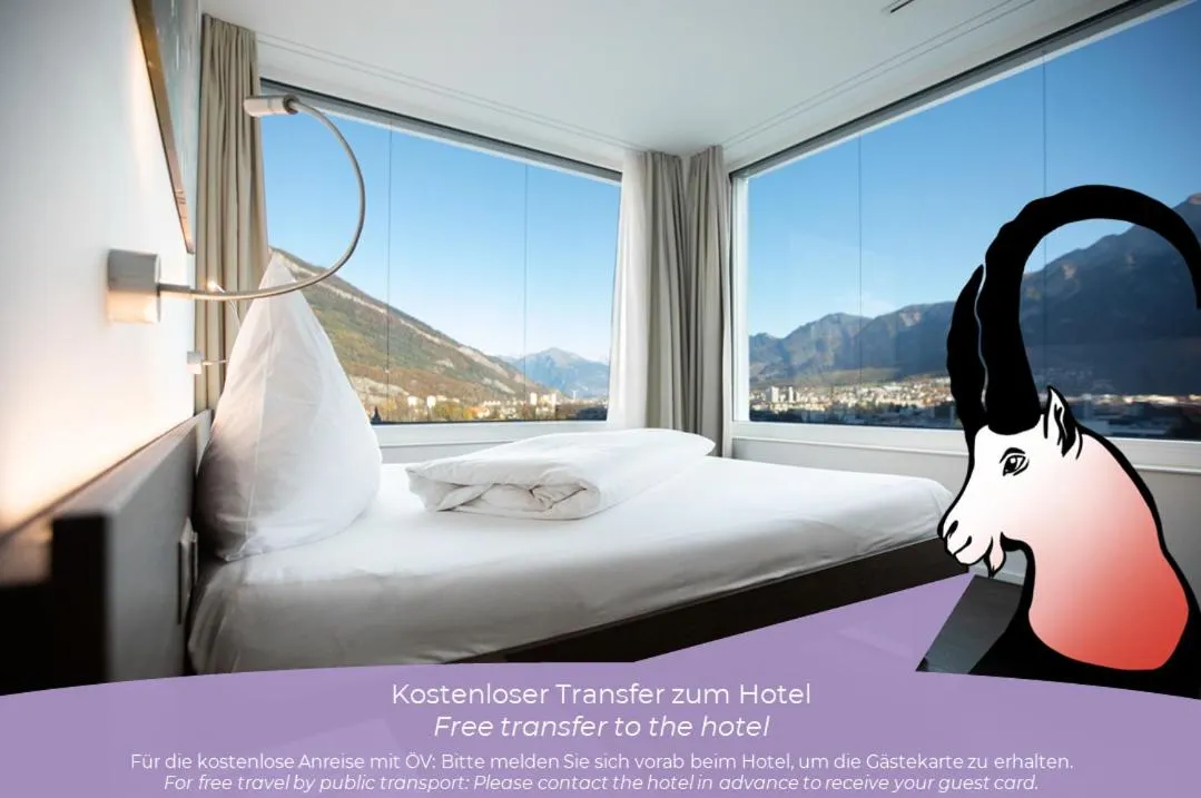 Bed in Mercure Chur City West