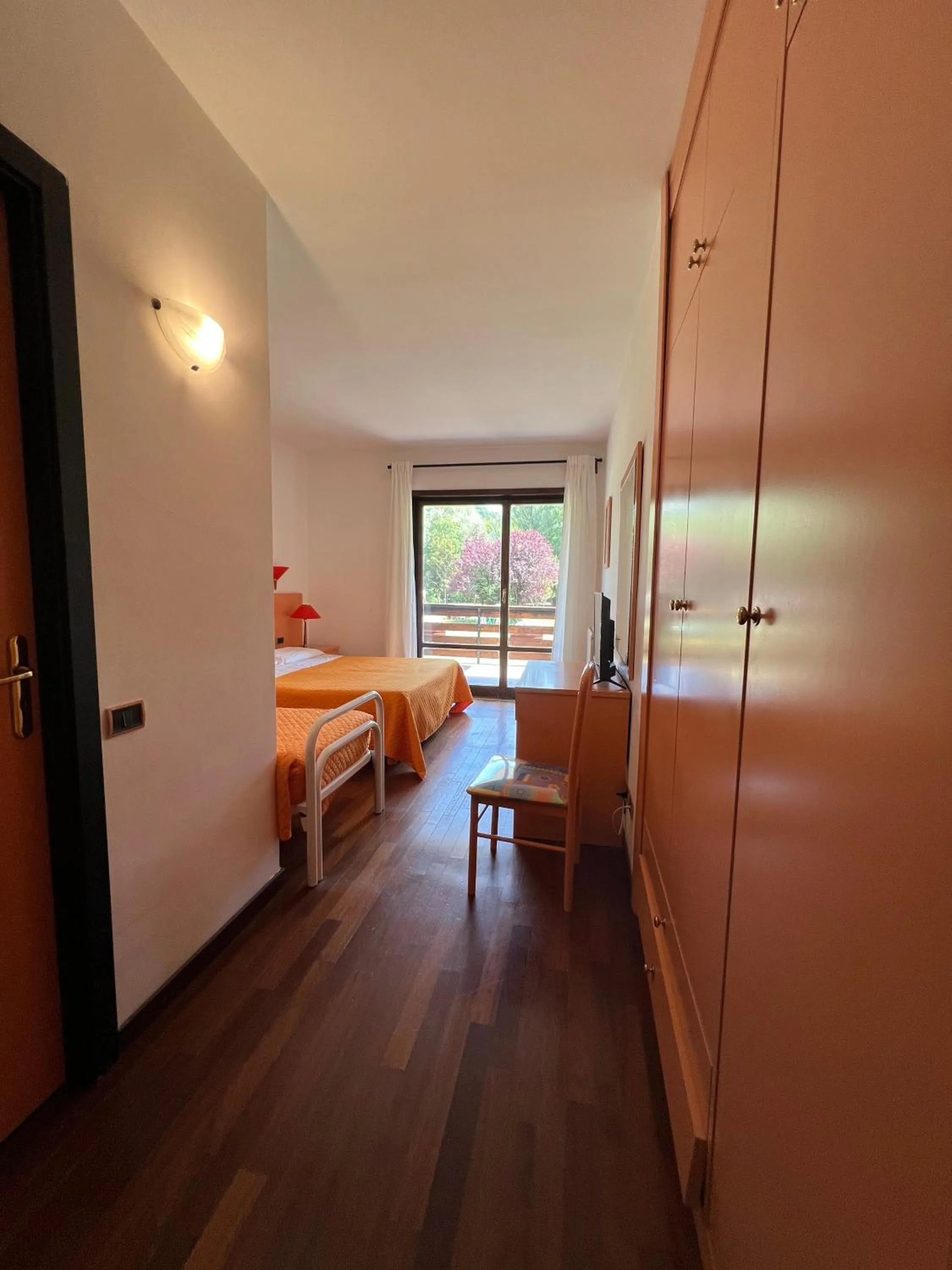 Bed in Hotel Verdeneve