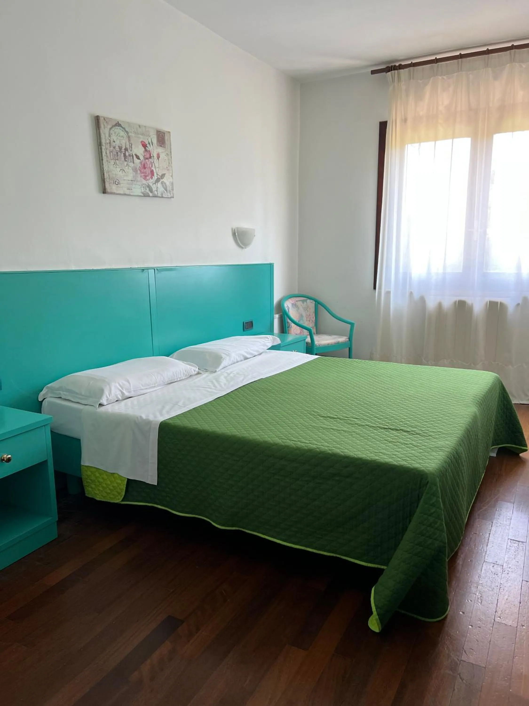 Bed in Hotel Verdeneve