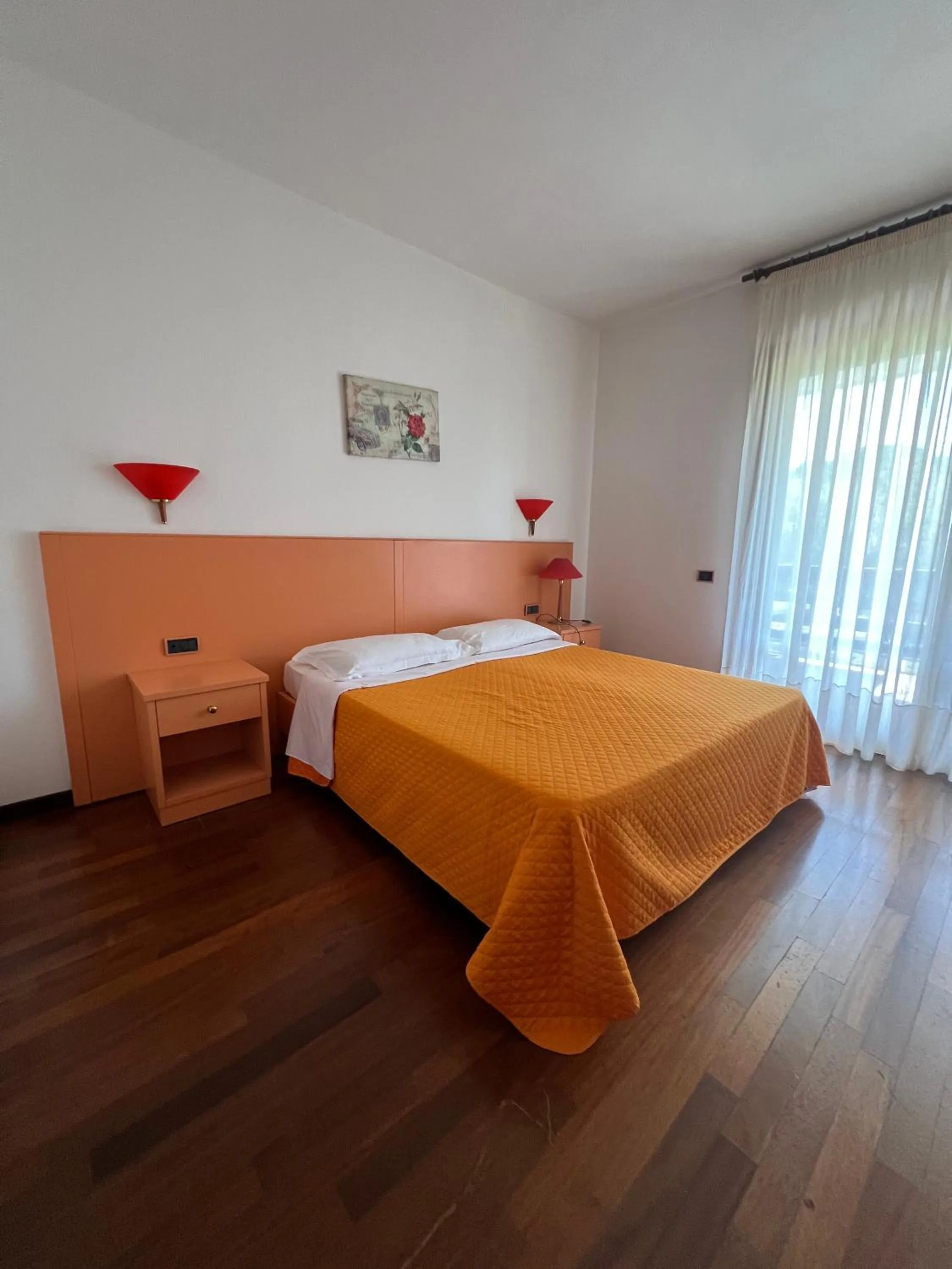 Bed in Hotel Verdeneve