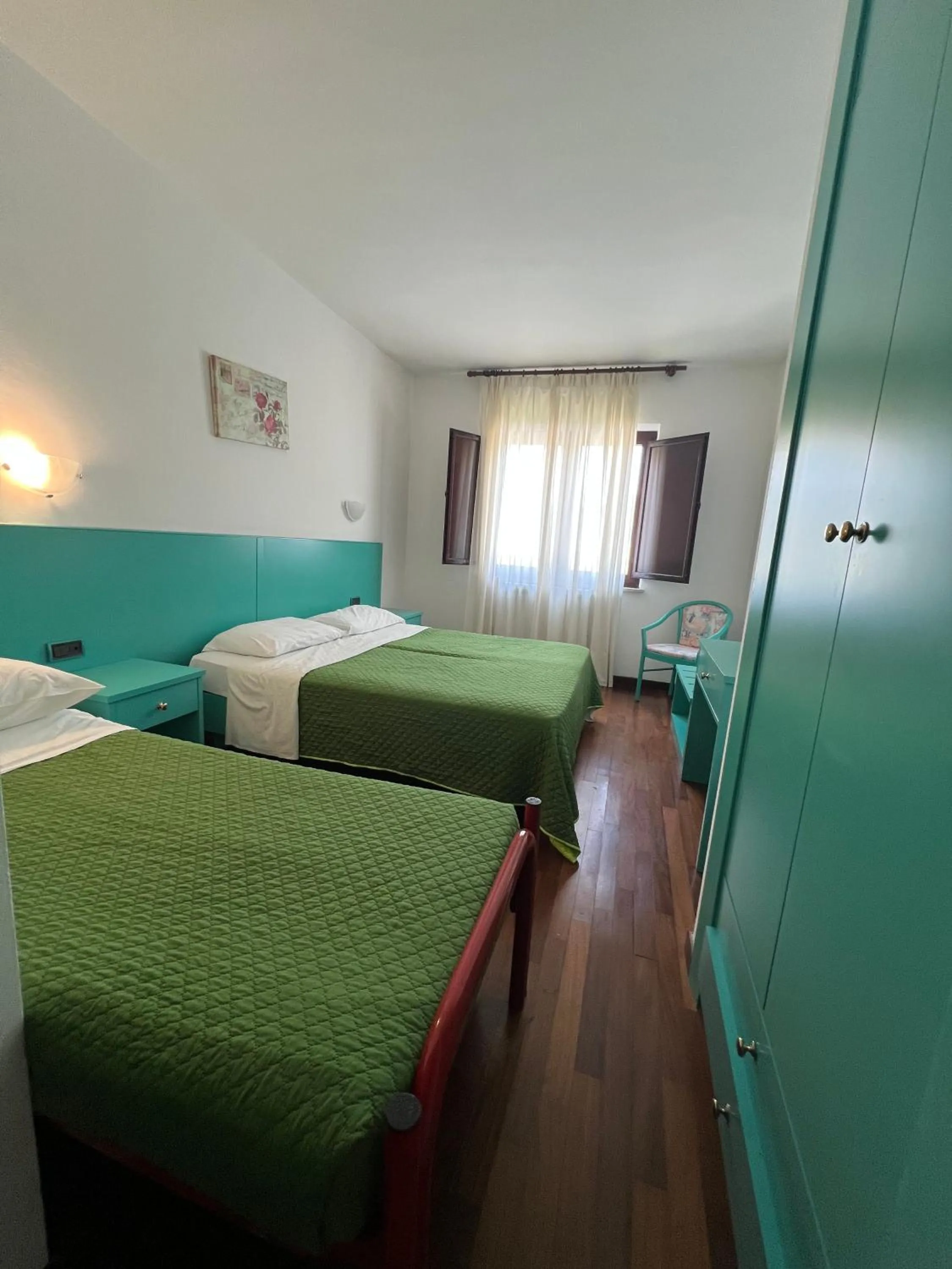 Bed in Hotel Verdeneve