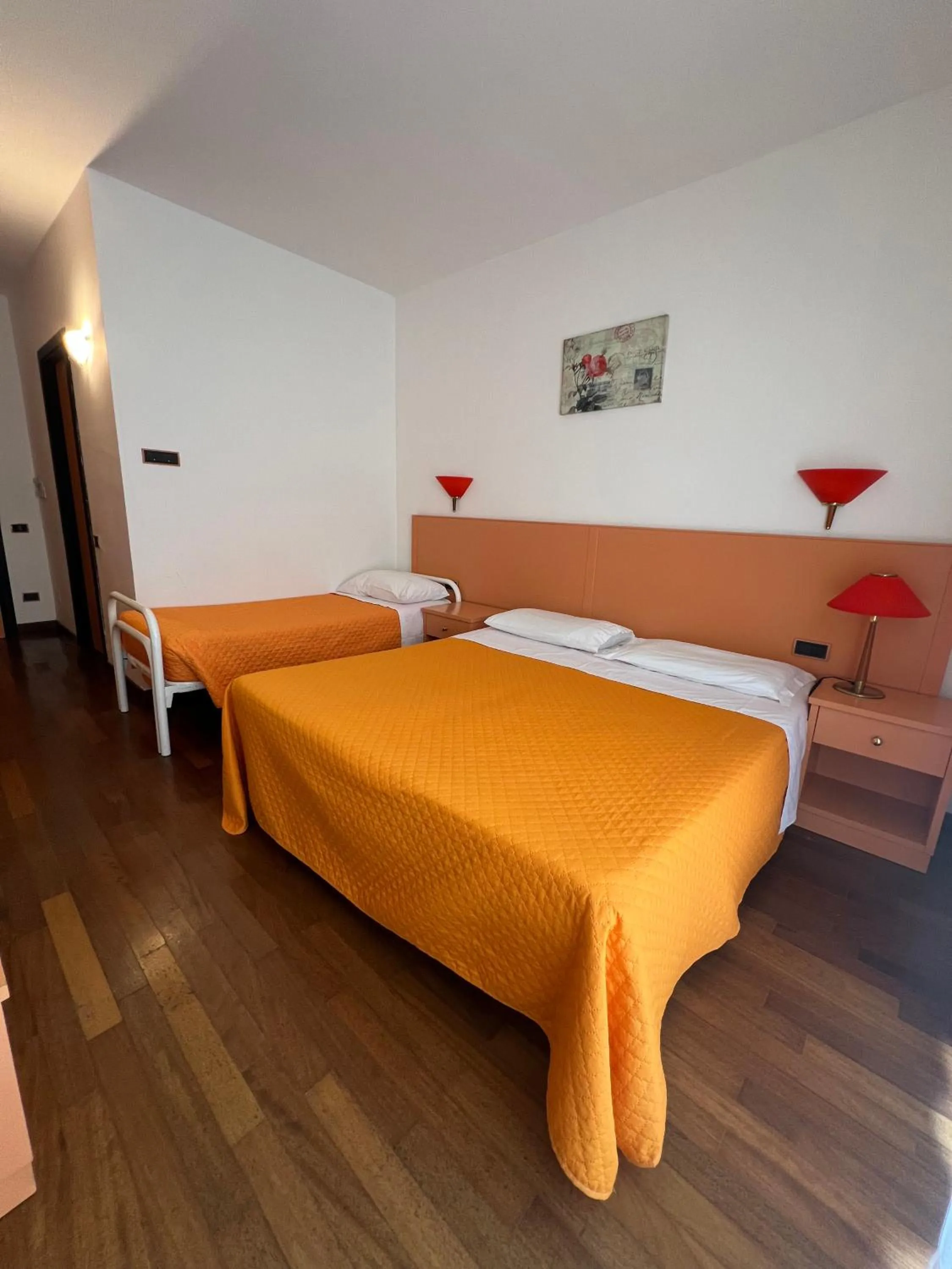 Bed in Hotel Verdeneve