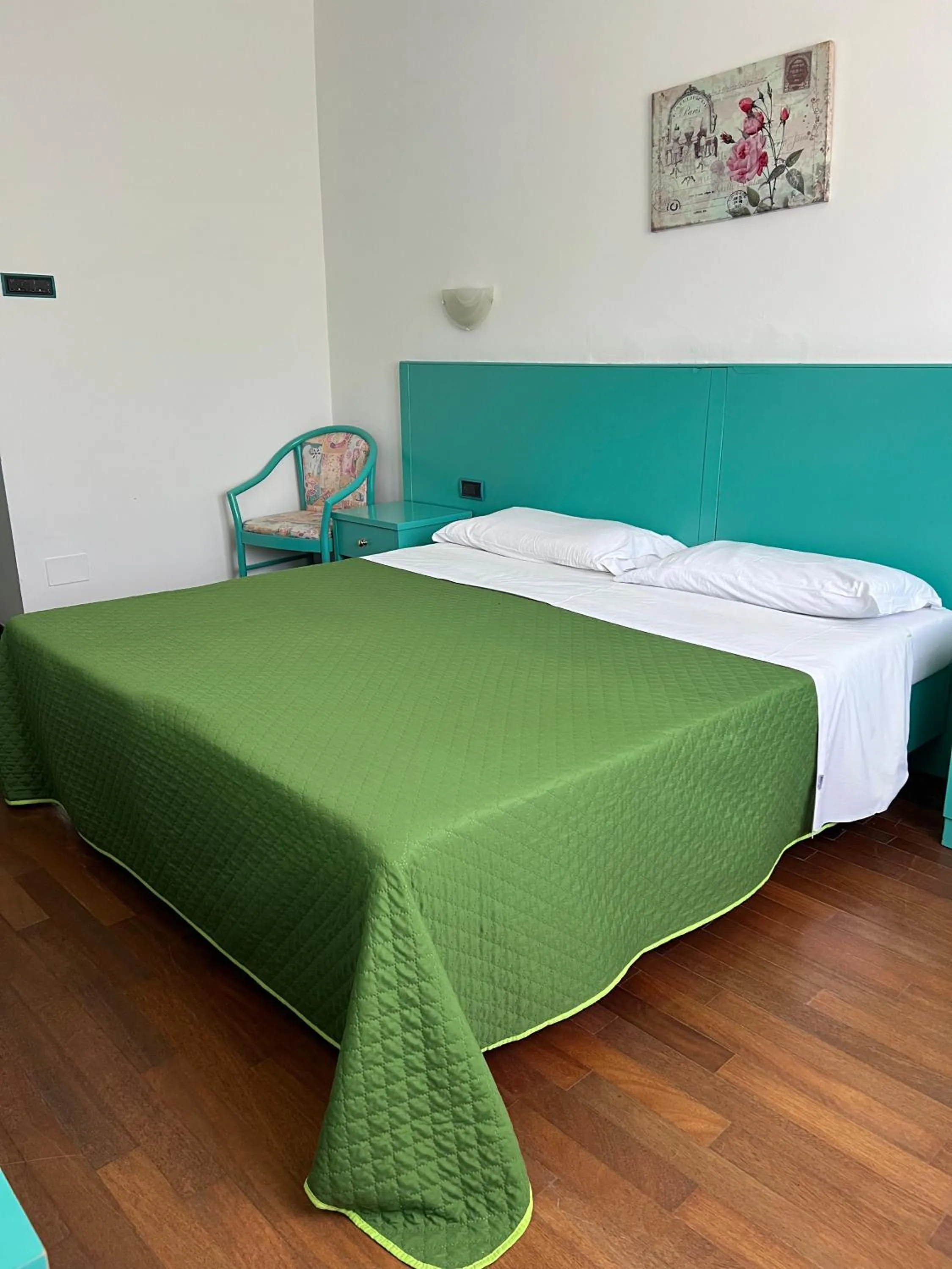 Bed in Hotel Verdeneve