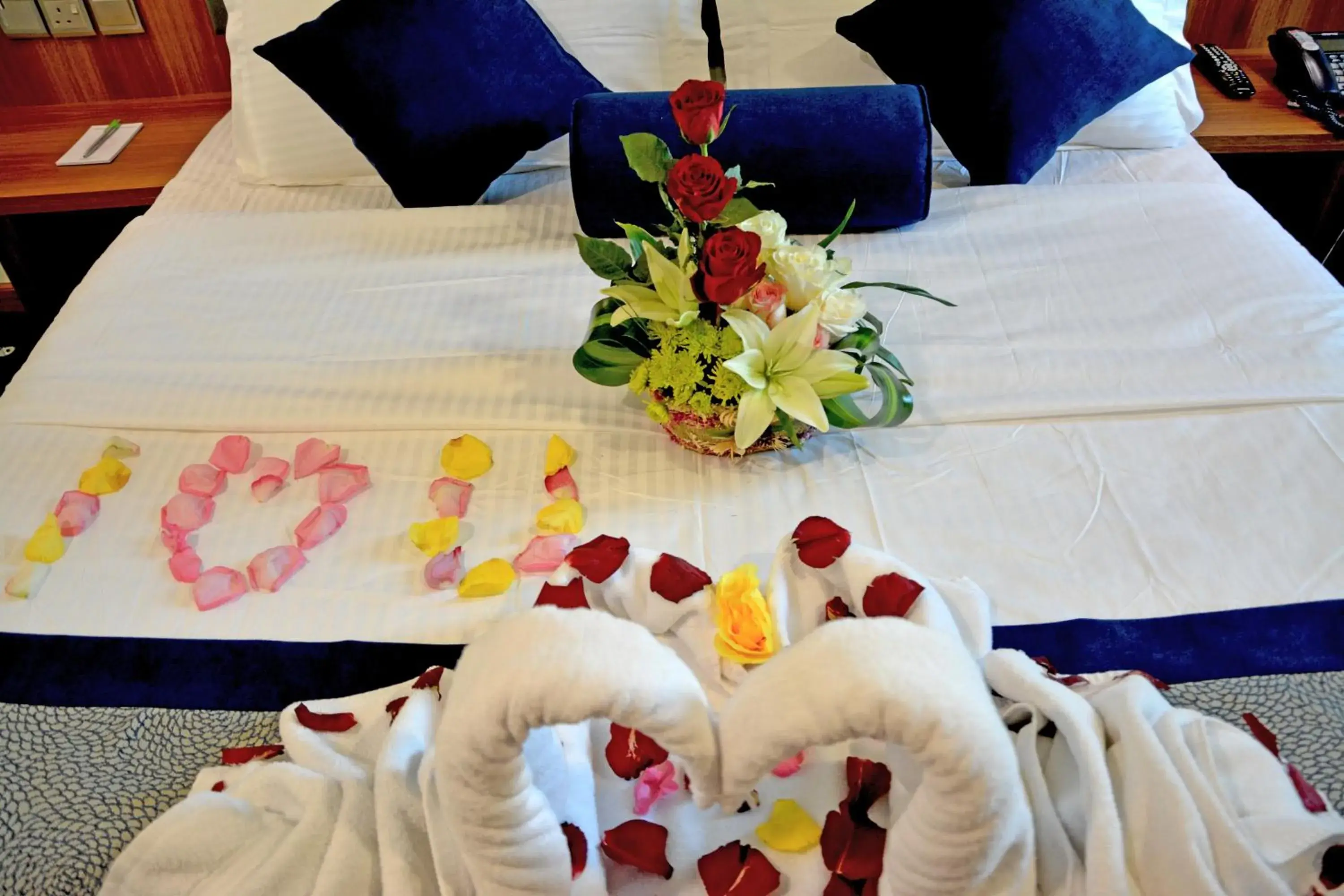 Bed in Grandeur East فخامة الشرق للشقق المخدومة Bed in Grandeur East فخامة الشرق للشقق المخدومة