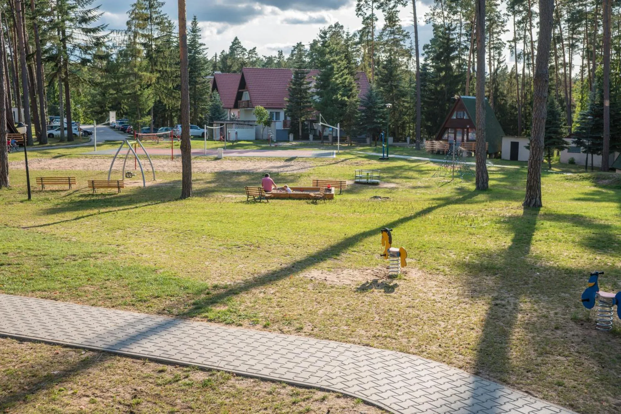 Children play ground in Resort Niegocin