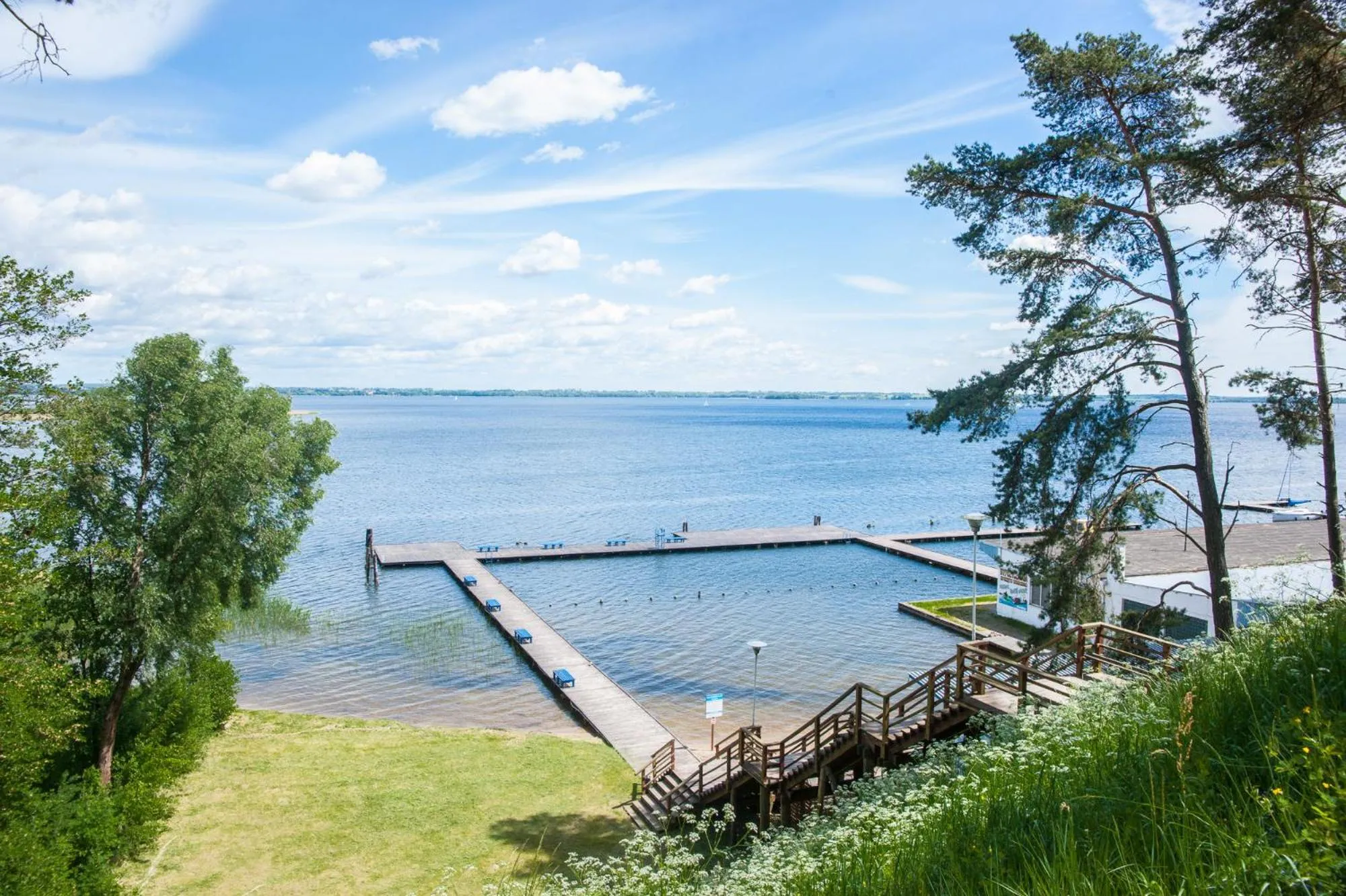 Lake view in Resort Niegocin