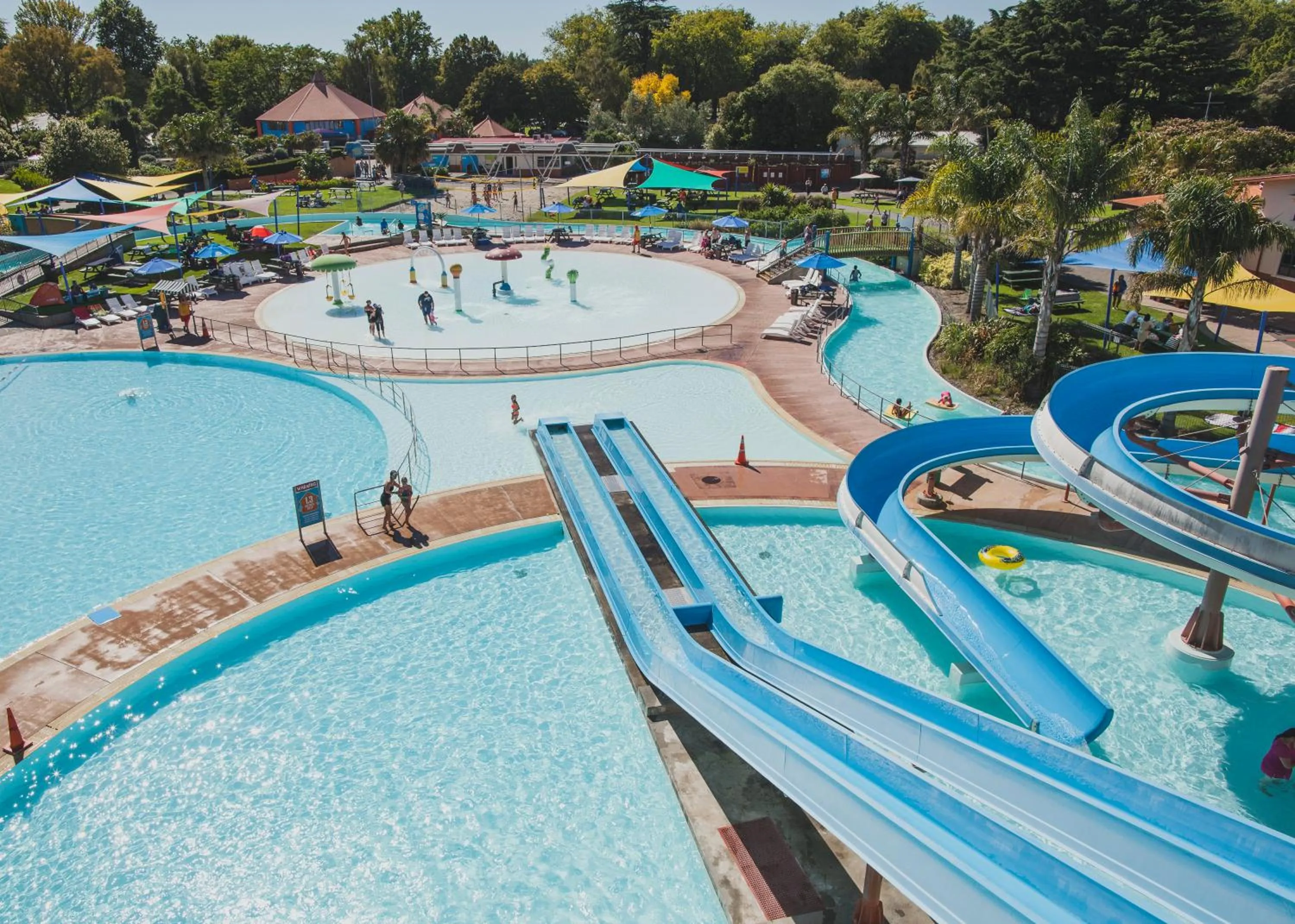 Swimming pool in Scenic Hotel Te Pania