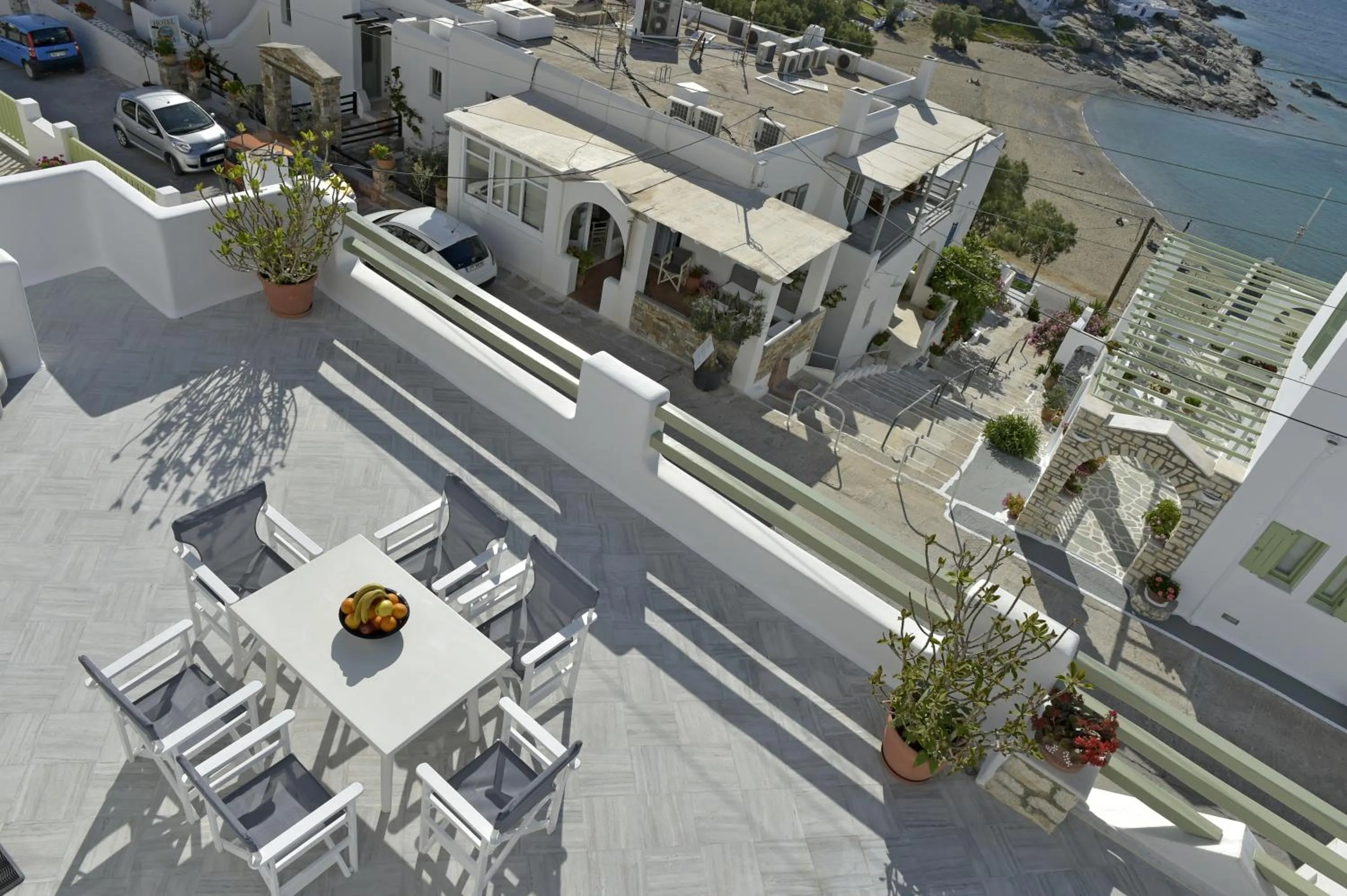 Balcony/Terrace in Hara Studios and Apartments