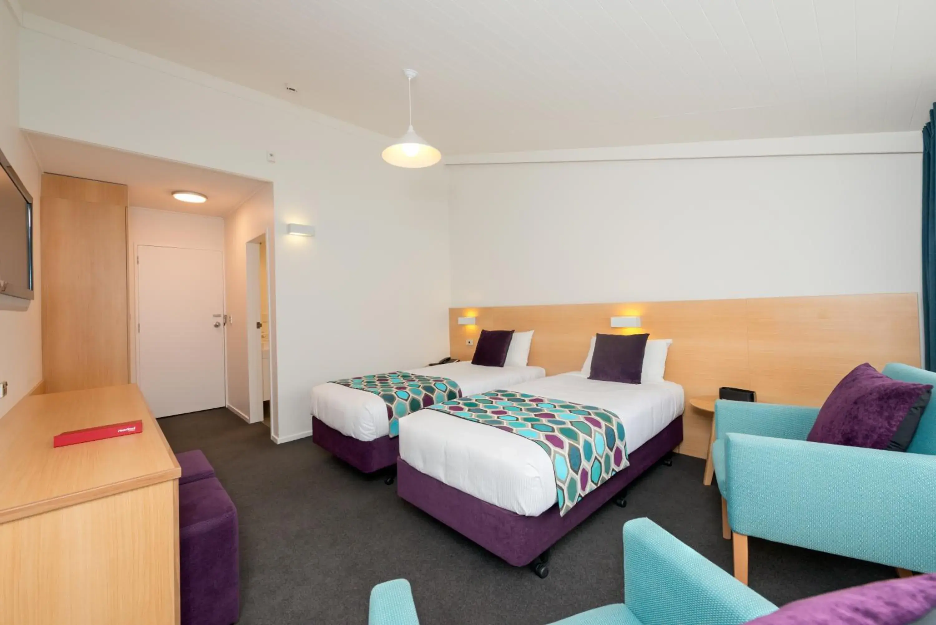 Bedroom, Bed in Heartland Hotel Fox Glacier Bedroom, Bed in Heartland Hotel Fox Glacier